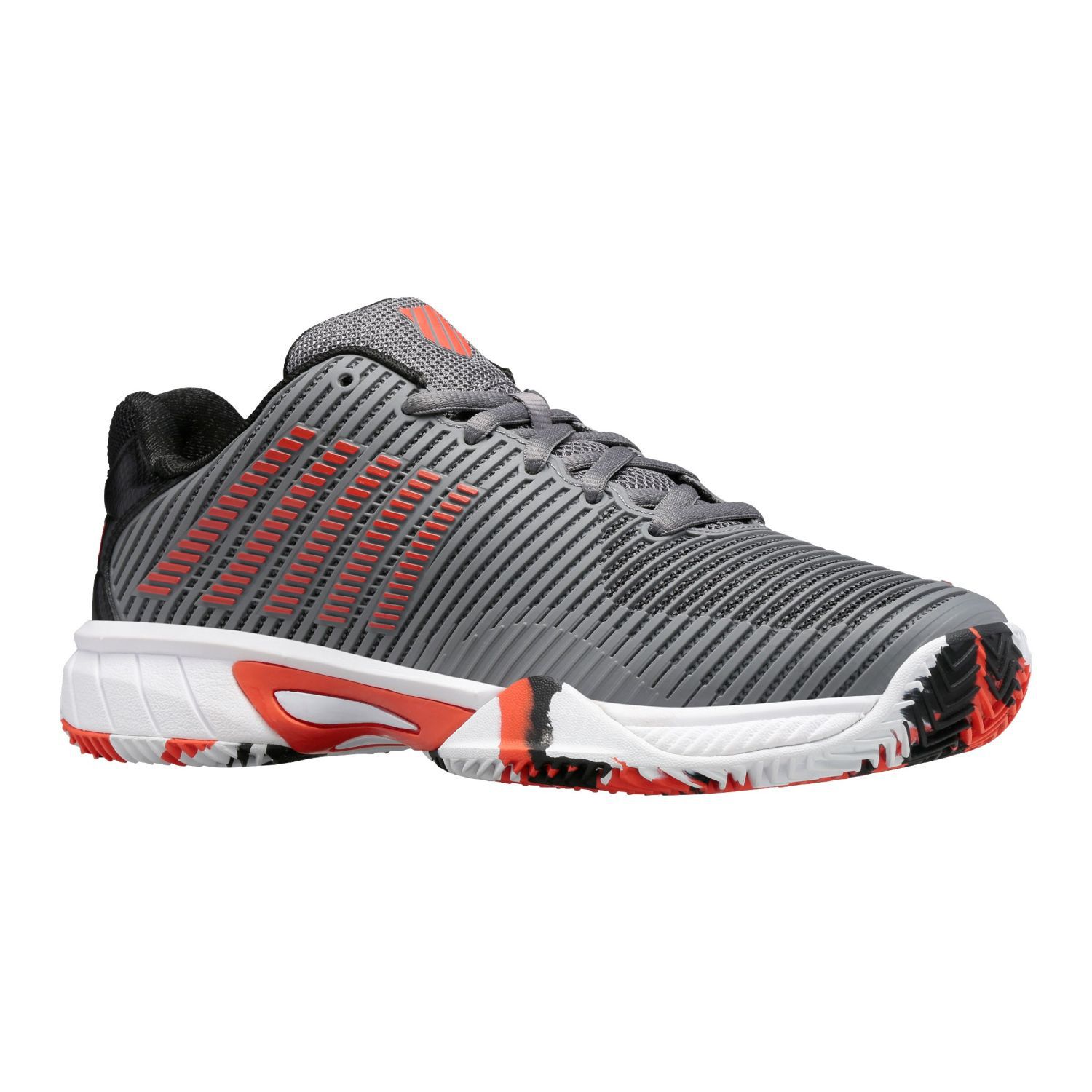 Zapatillas de tenis y pádel de niños HYPERCOURT EXPRESS 2 HB K·Swiss - Gris Gris-3