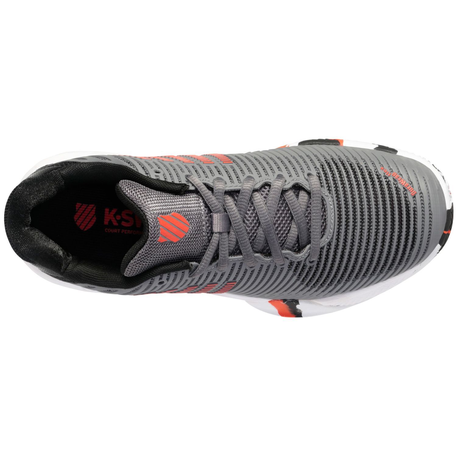 Zapatillas de tenis y pádel de niños HYPERCOURT EXPRESS 2 HB K·Swiss - Gris Gris-6