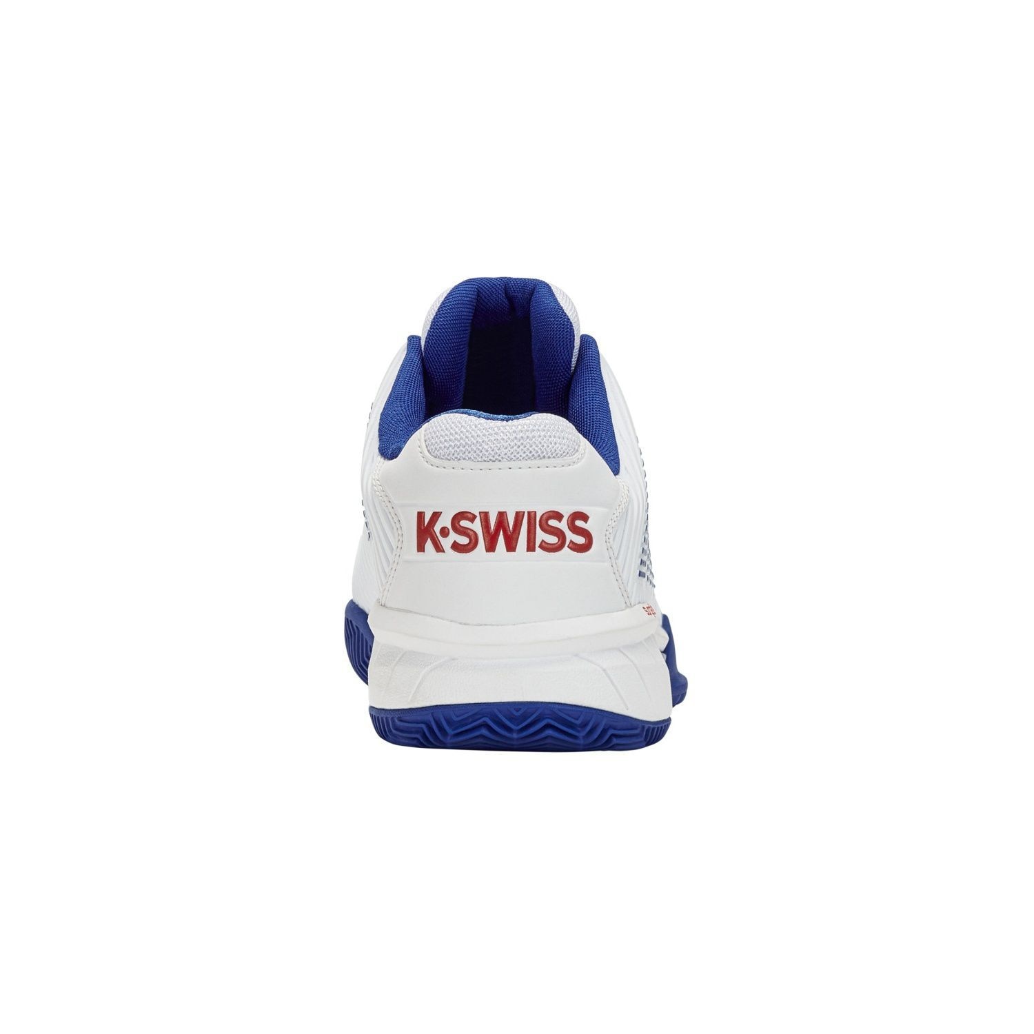 Zapatillas de tenis y pádel de hombre HYPERCOURT EXPRESS 2 HB K·Swiss - Blanco brillo / Azul Blanco brillo / Azul-5