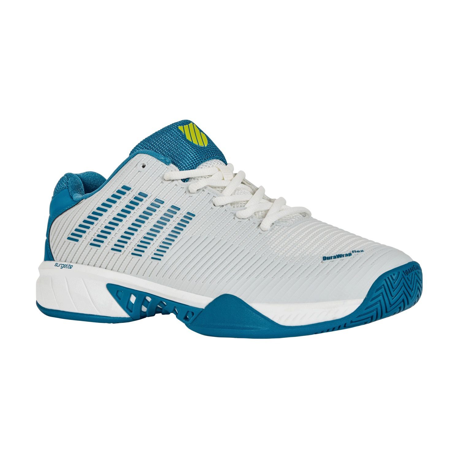 Imagen 3 de Zapatillas de tenis y pádel de hombre HYPERCOURT EXPRESS 2 K·Swiss - Blanco / Rojo Blanco / Azul
