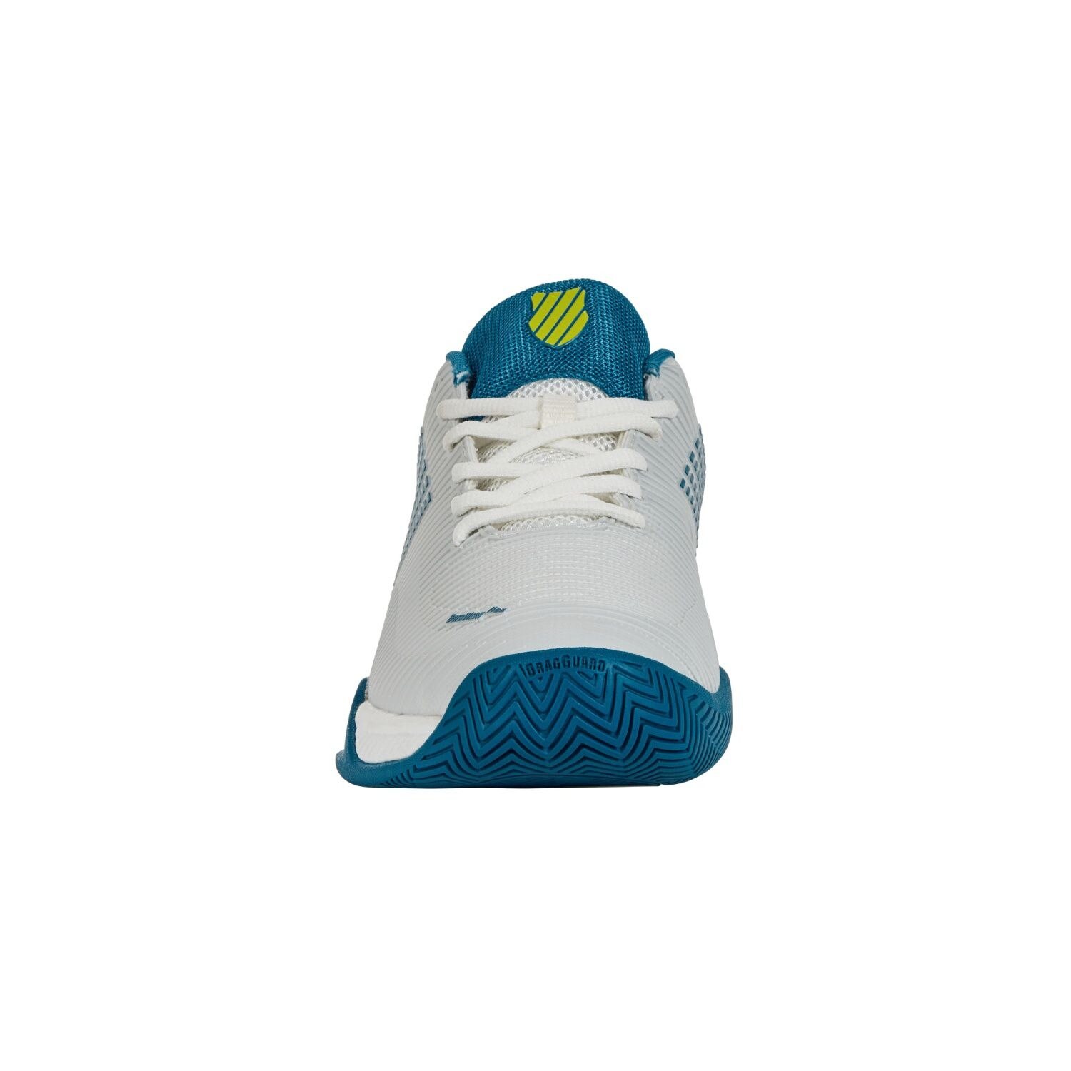 Imagen 4 de Zapatillas de tenis y pádel de hombre HYPERCOURT EXPRESS 2 K·Swiss - Blanco / Rojo Blanco / Azul