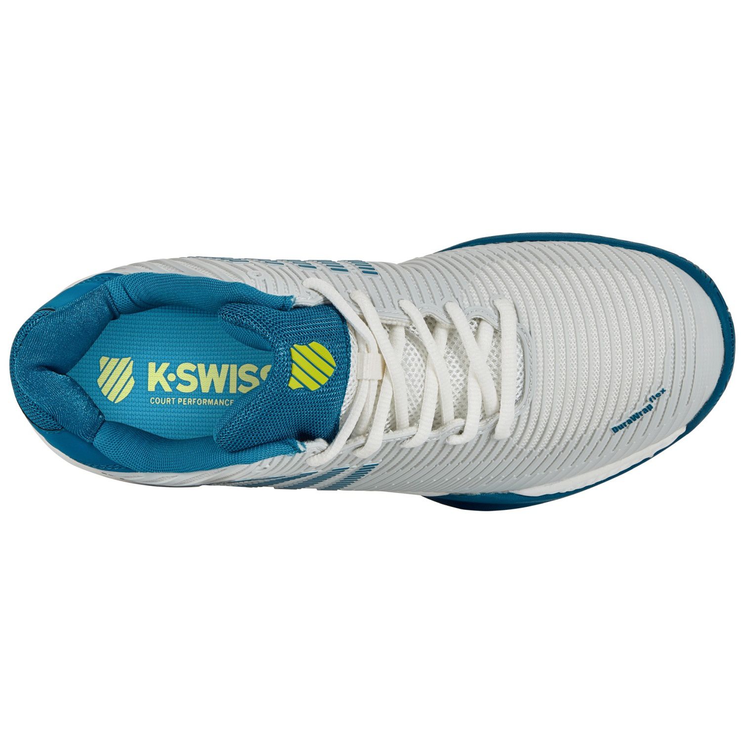 Imagen 5 de Zapatillas de tenis y pádel de hombre HYPERCOURT EXPRESS 2 K·Swiss - Blanco / Rojo Blanco / Azul