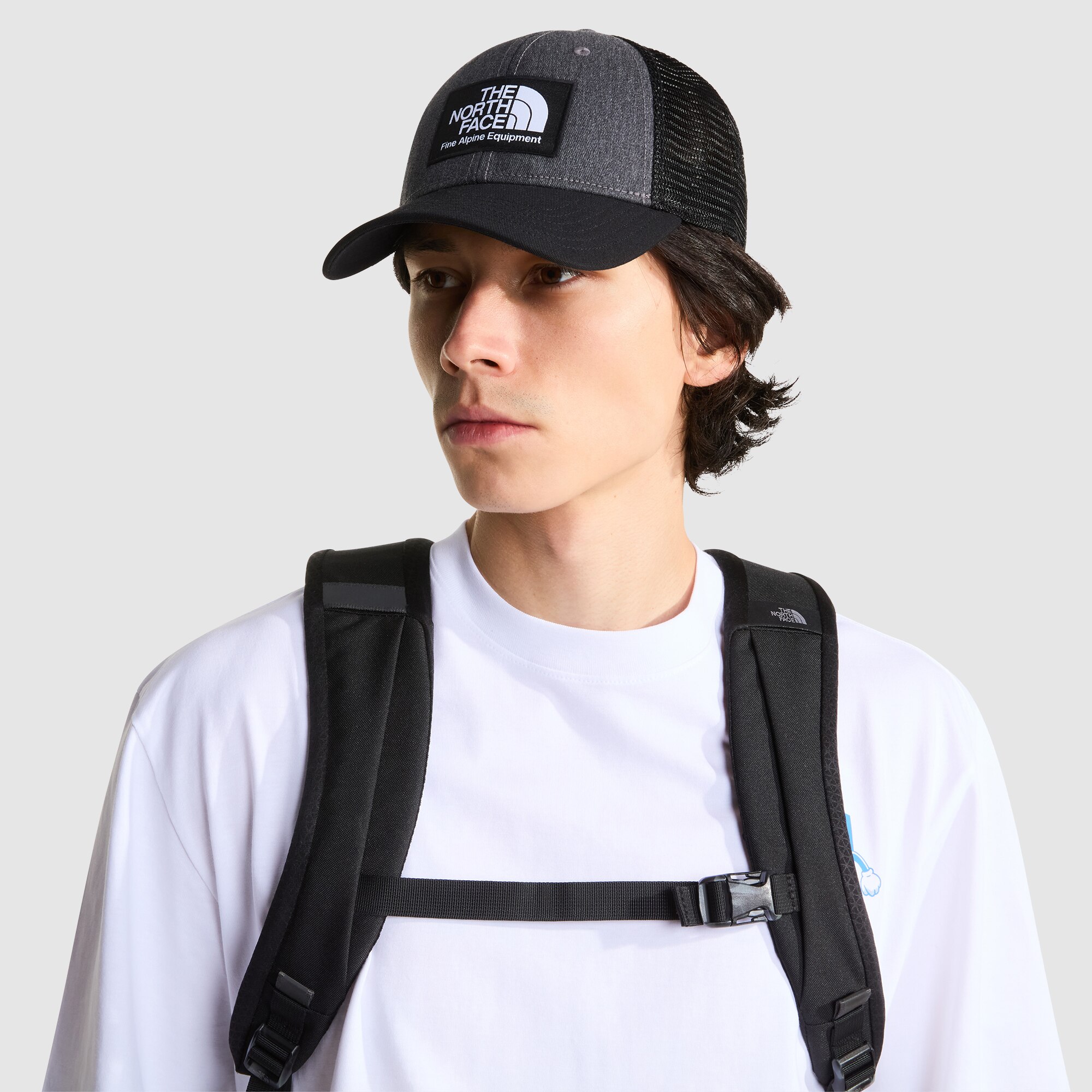 Gorra de camionero unisex Mudder The North Face - Negro Negro-3