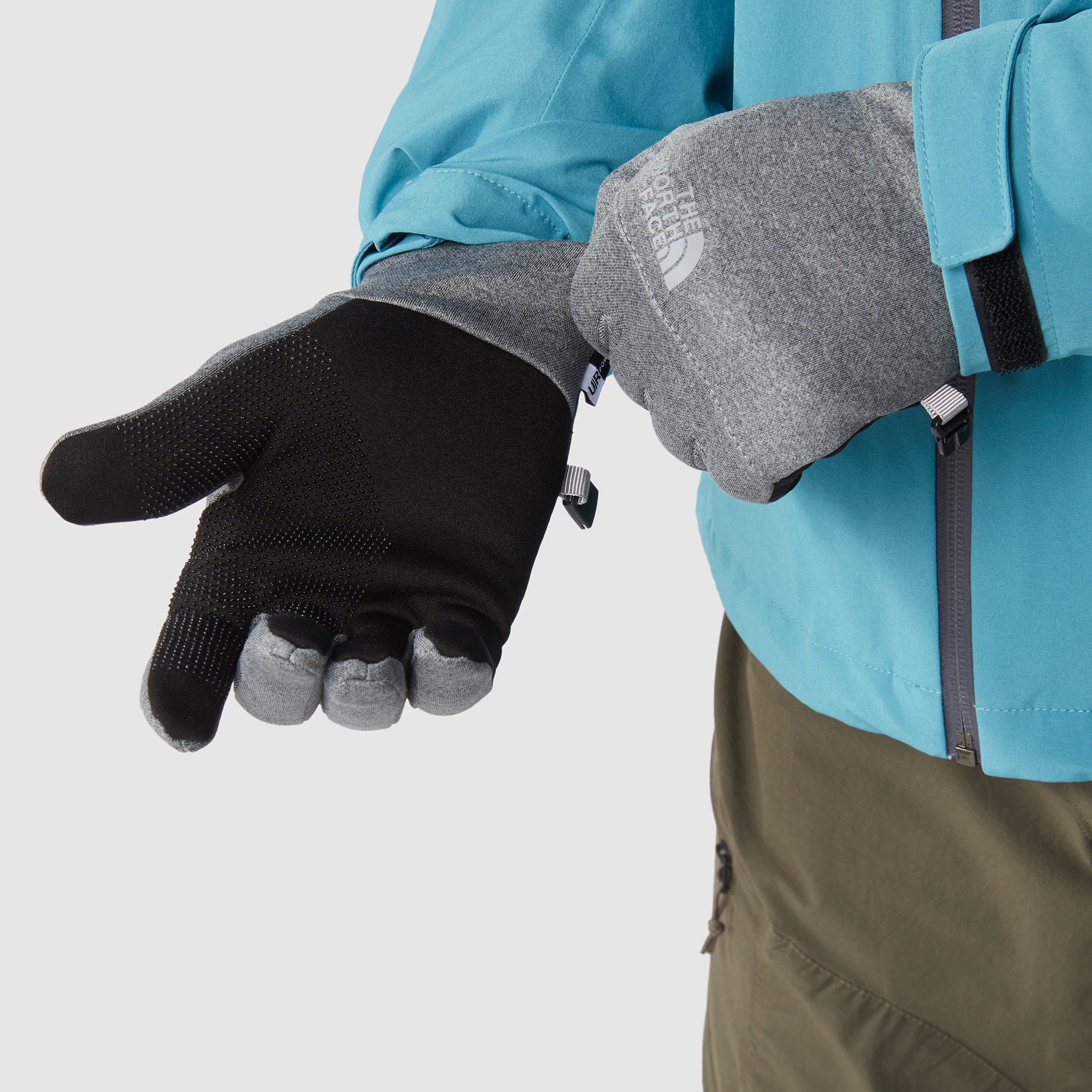 Imagen 4 de Guantes reciclados de hombre Etip™ The North Face - Gris Gris