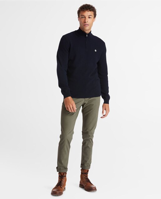 Imagen 0 de Pantalón chino de hombre slim fit de algodón elástico