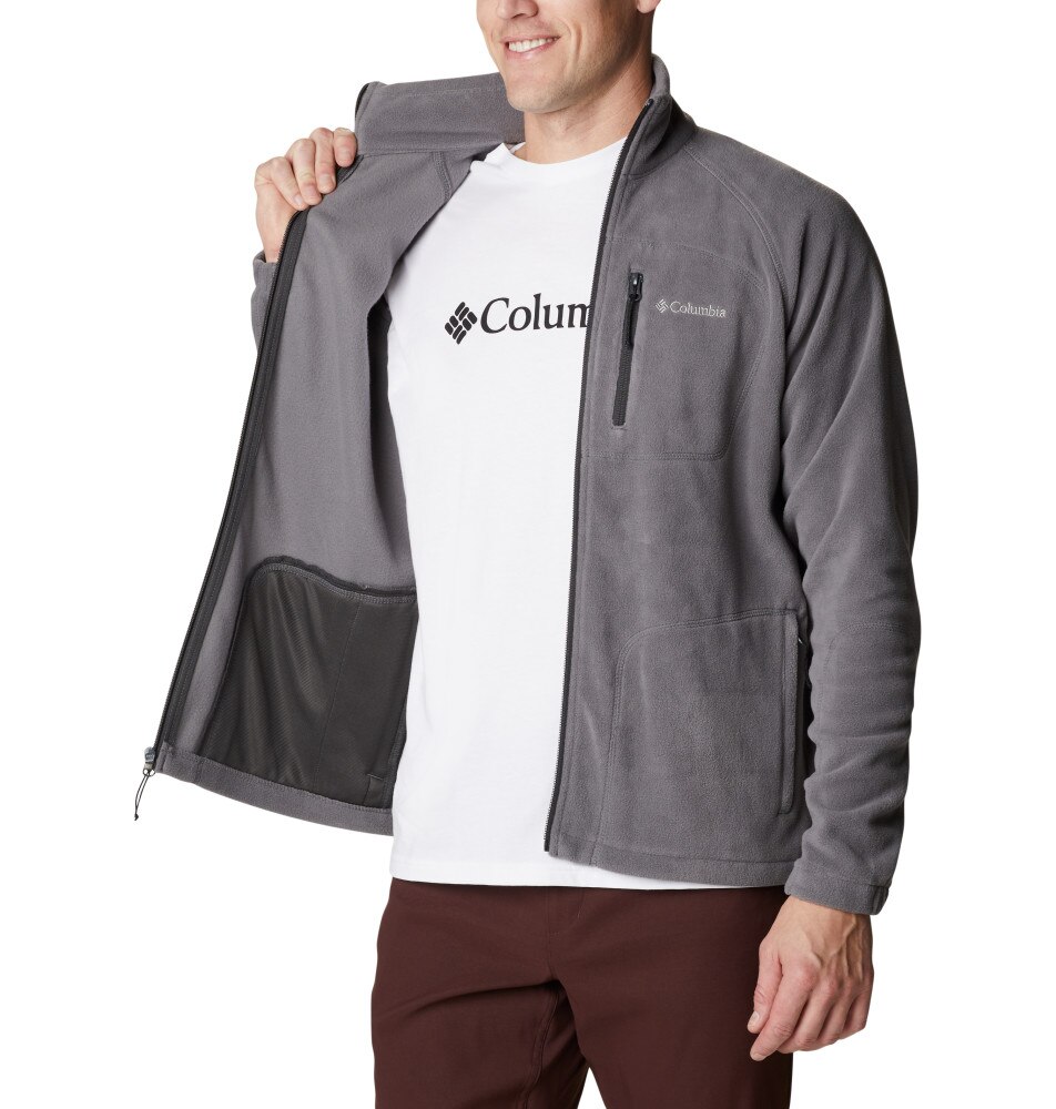 Forro polar hombre Fast Trek™ II Columbia - Gris Gris-5