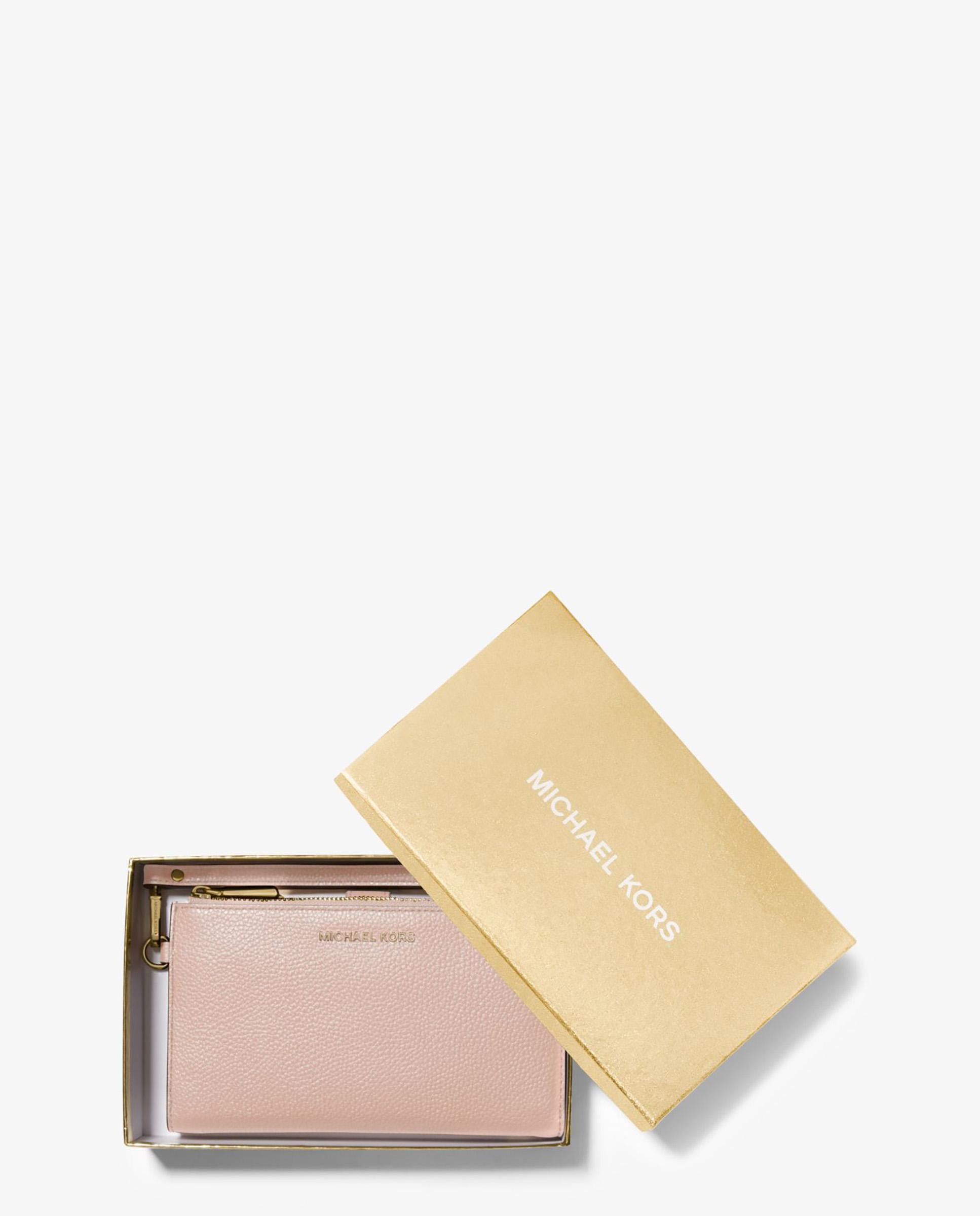 Cartera de mujer adele de piel con compartimento para smartphone - Michael Michael Kors - Rosa claro Rosa claro-3
