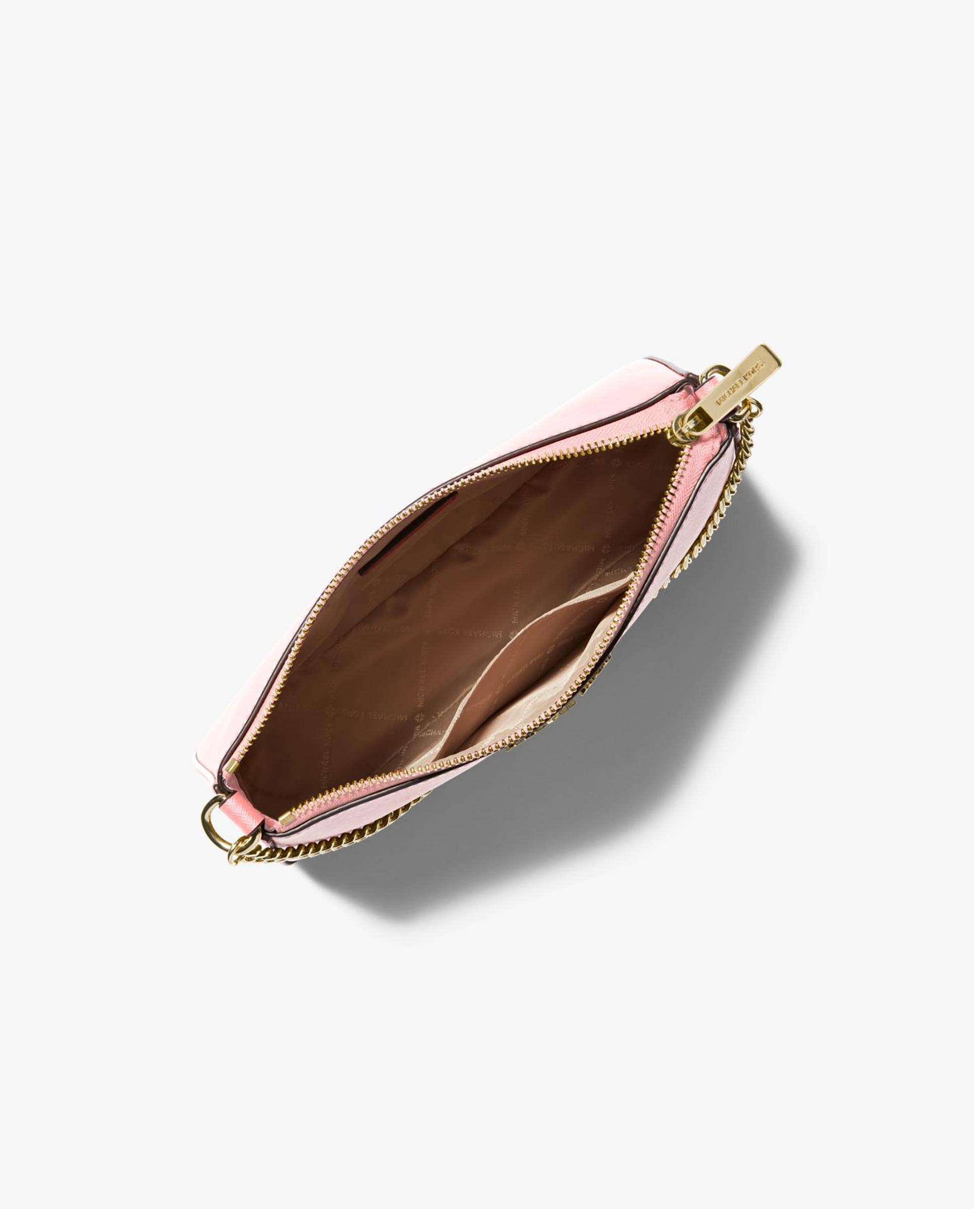 Michael Michael Kors - Bandolera de mujer jet set mediana de piel saffiano.