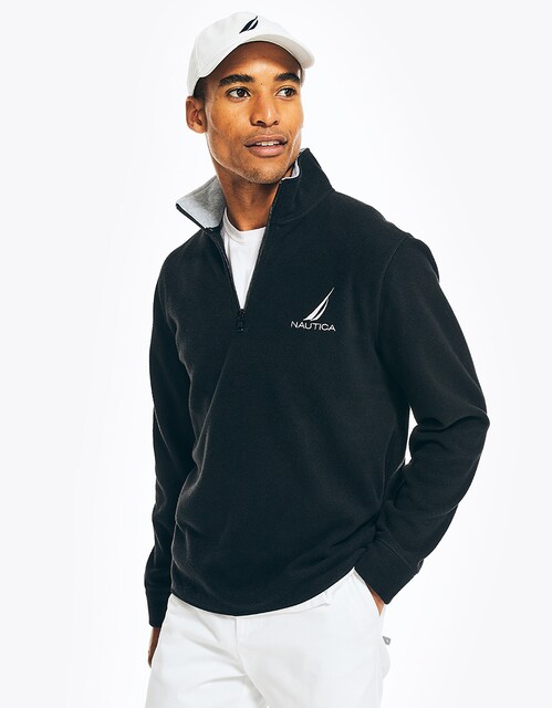 Imagen 0 de Sudadera de hombre de forro polar con cremallera