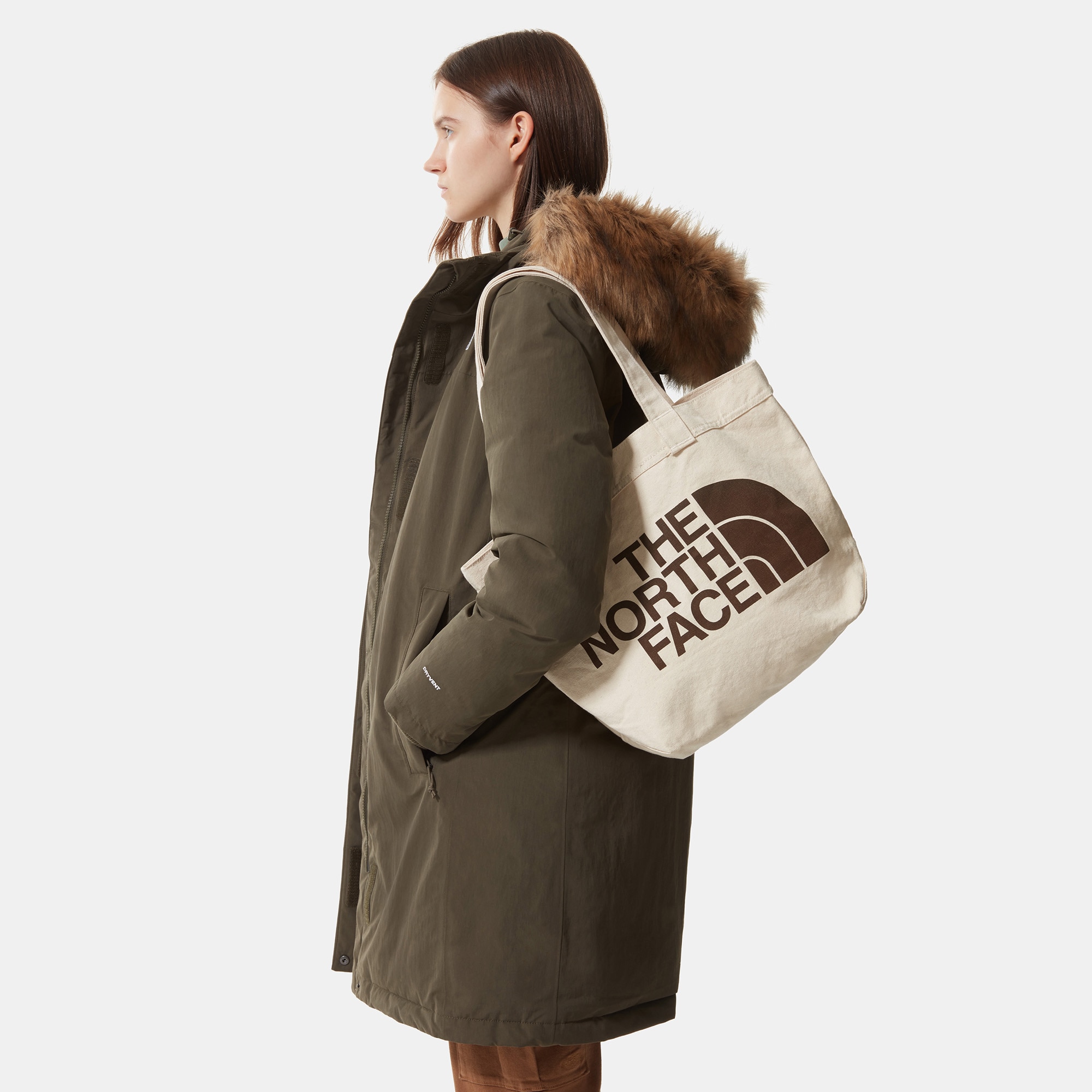 Imagen 5 de Tote Unisex de algodón The North Face - Marrón Marrón