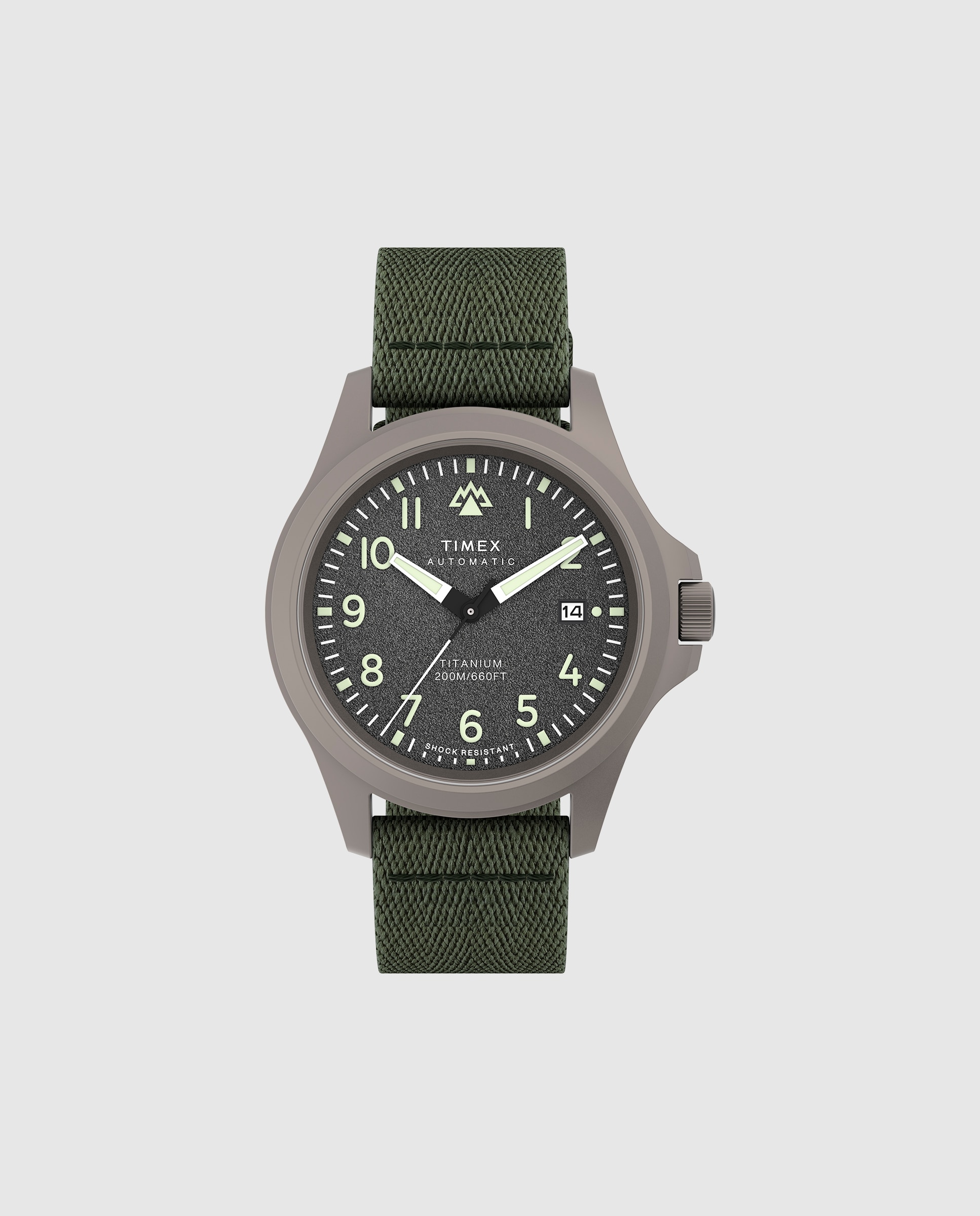Imagen 0 de Reloj de hombre expedition north tw2v95300 automático de silicona y correa verde Verde