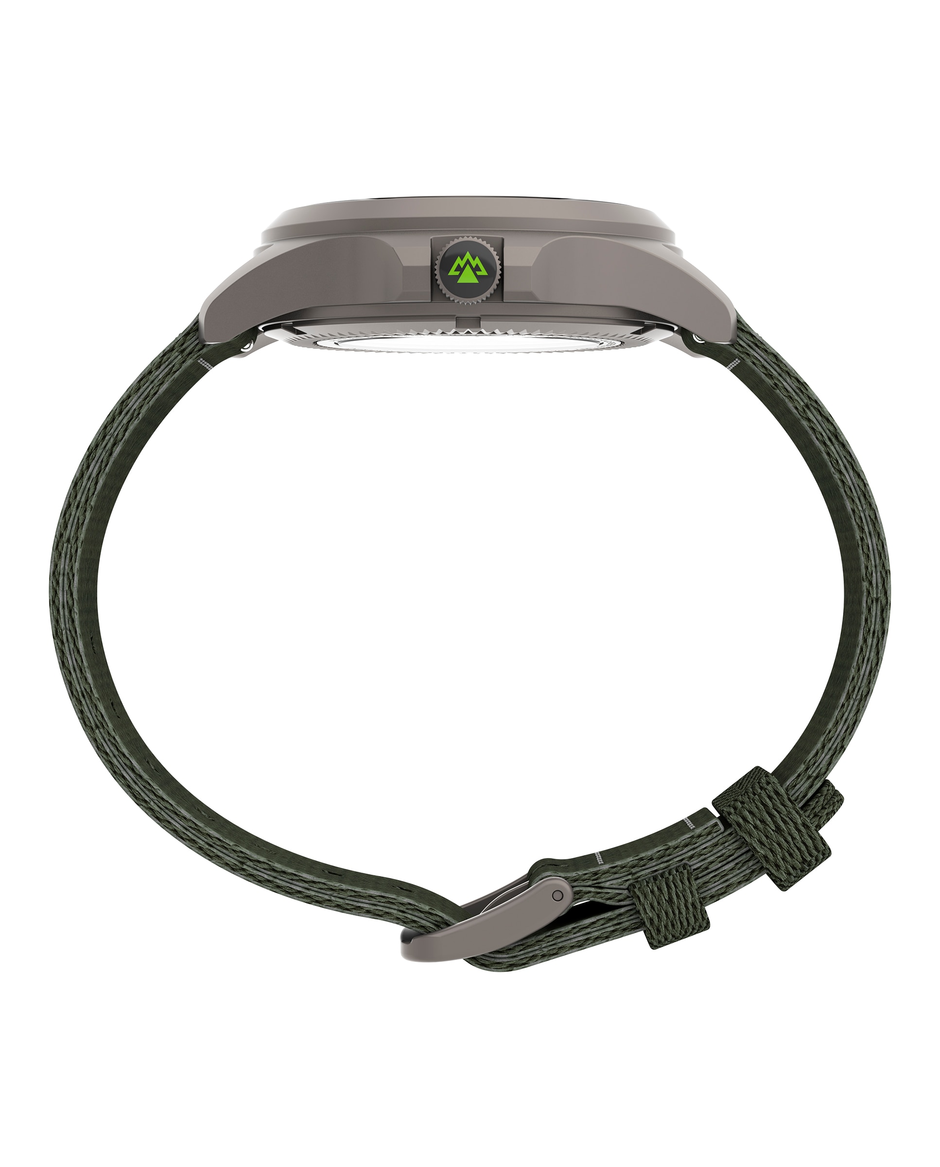 Reloj de hombre expedition north tw2v95300 automático de silicona y correa - Timex - Verde Verde-2