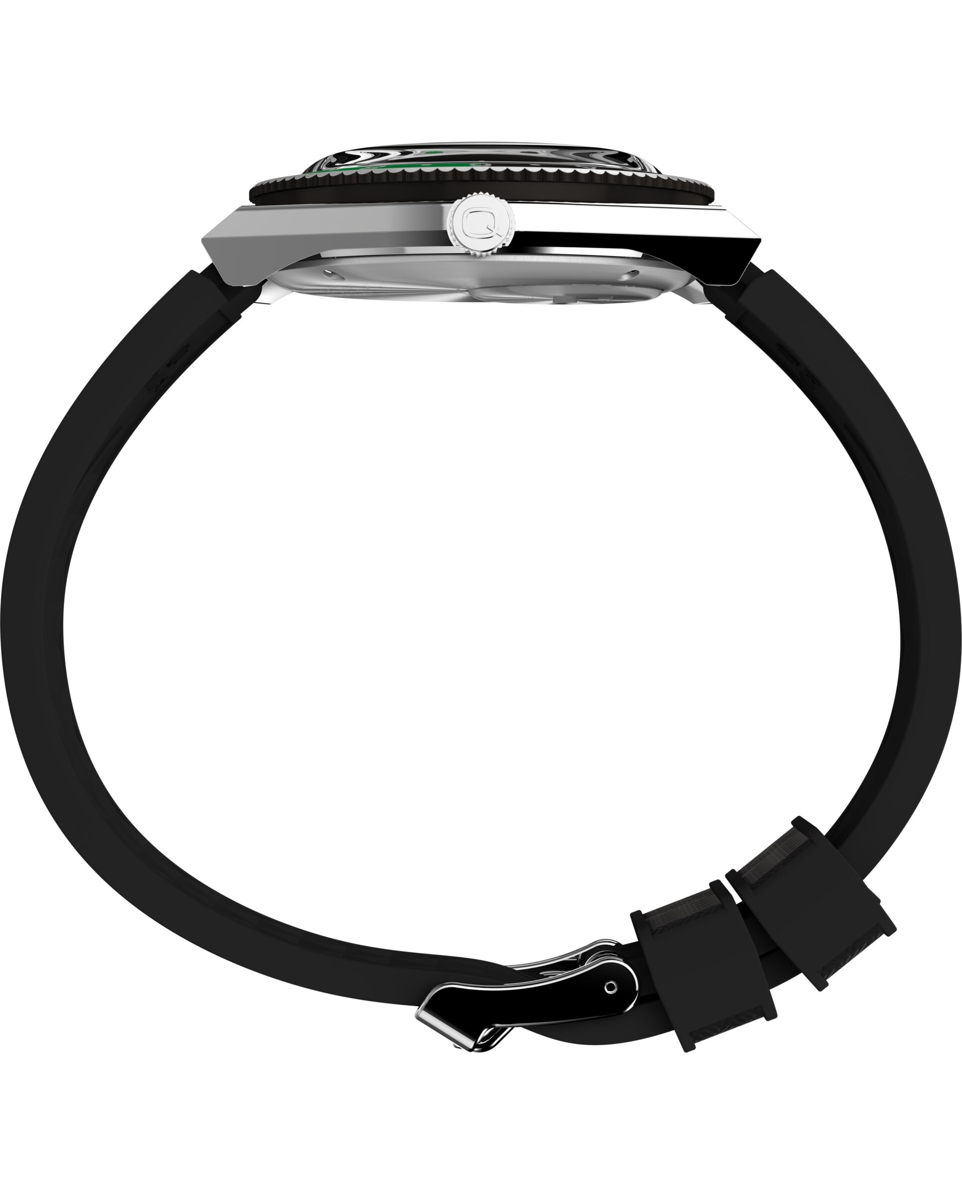 Reloj de hombre q timex tw2w57500 de caucho y correa negra - Negro Negro-2