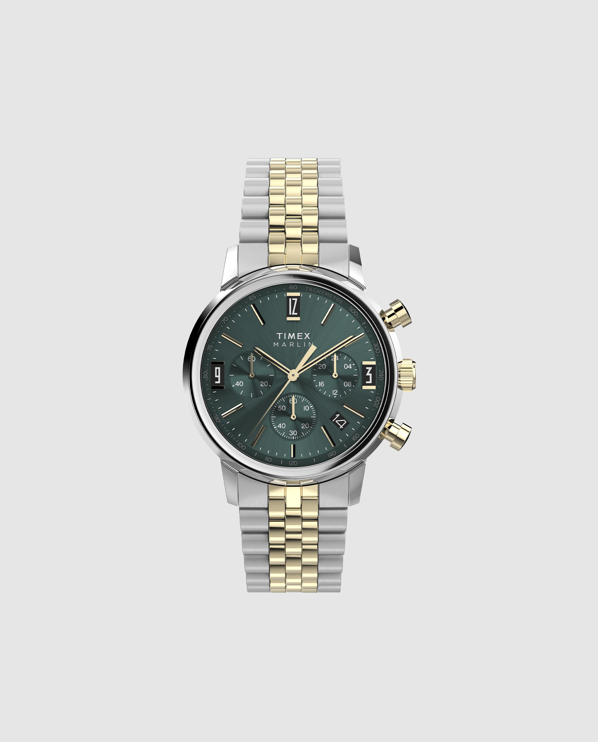 Imagen 0 de Reloj de hombre marlin tw2w60000 de acero y correa bicolor Plata