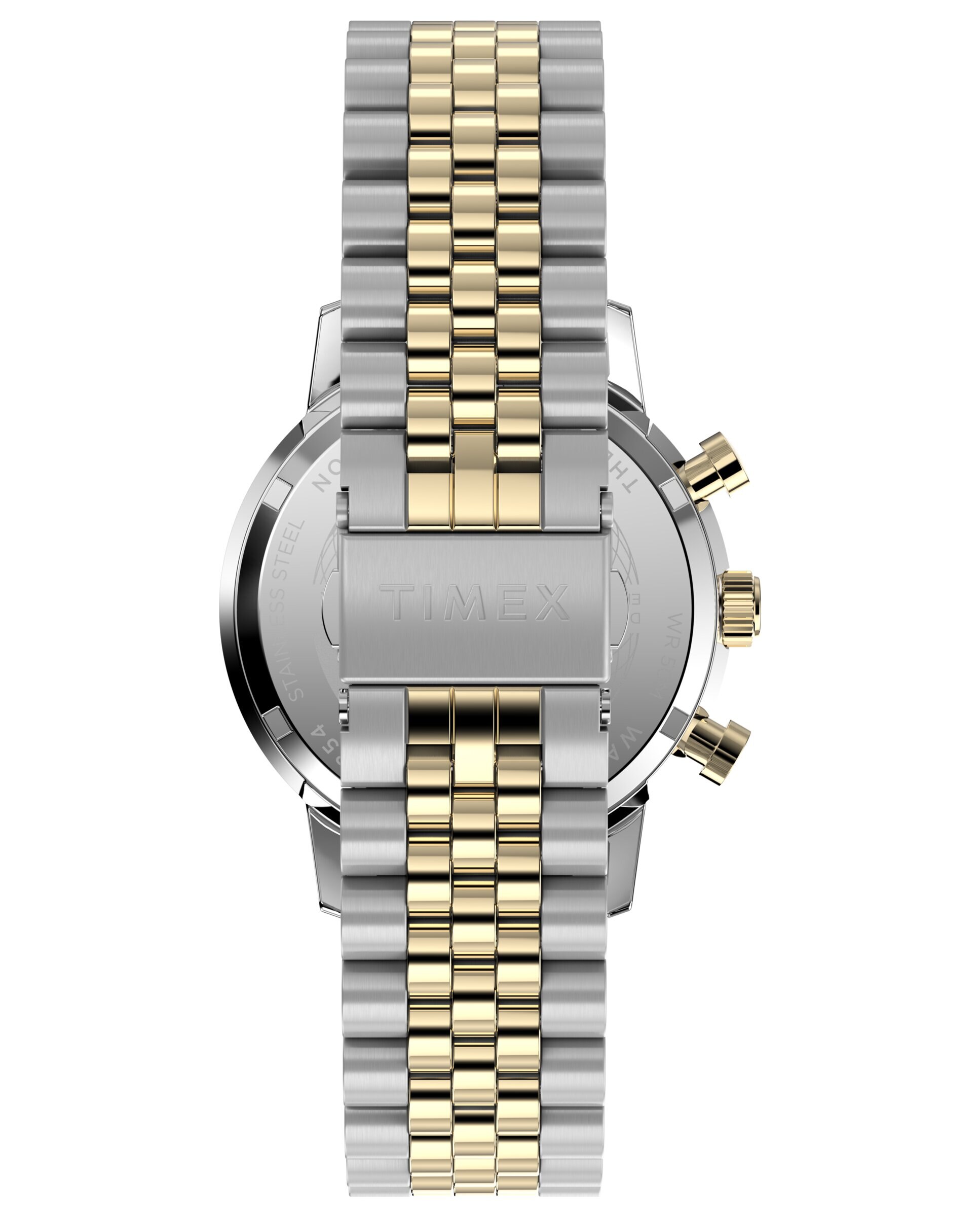 Reloj de hombre marlin tw2w60000 de acero y correa bicolor - Timex - Plata Plata-3