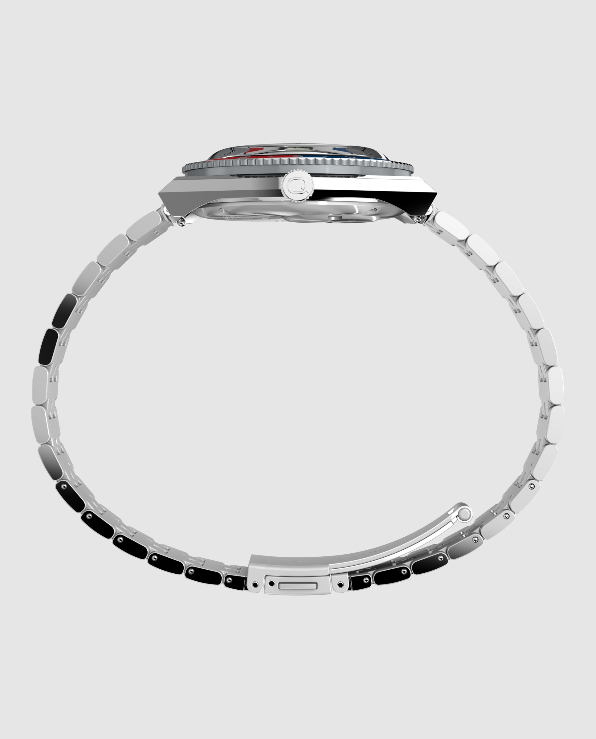 Reloj de hombre peanuts tw2w83300 de acero y correa plateada - Timex - Plata Plata-2