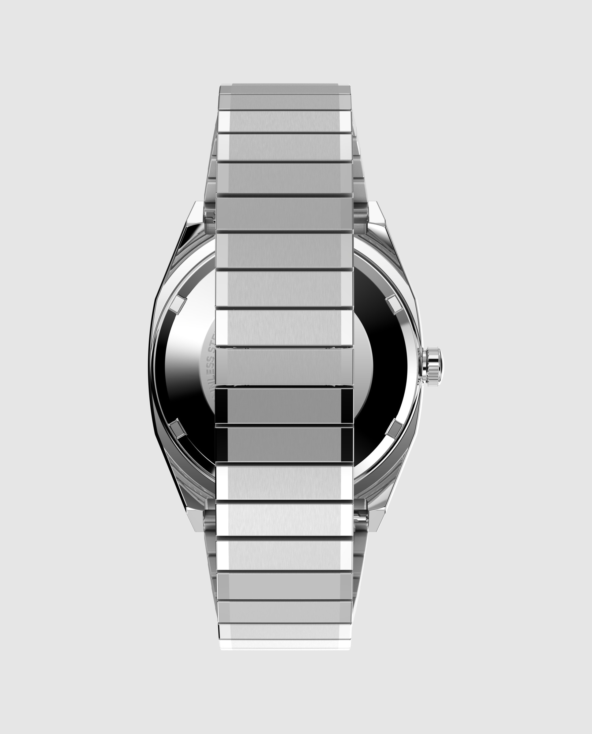 Reloj unisex e line tw2y07400 automático de acero y correa plateada/gris - Timex - Plata Plata-4