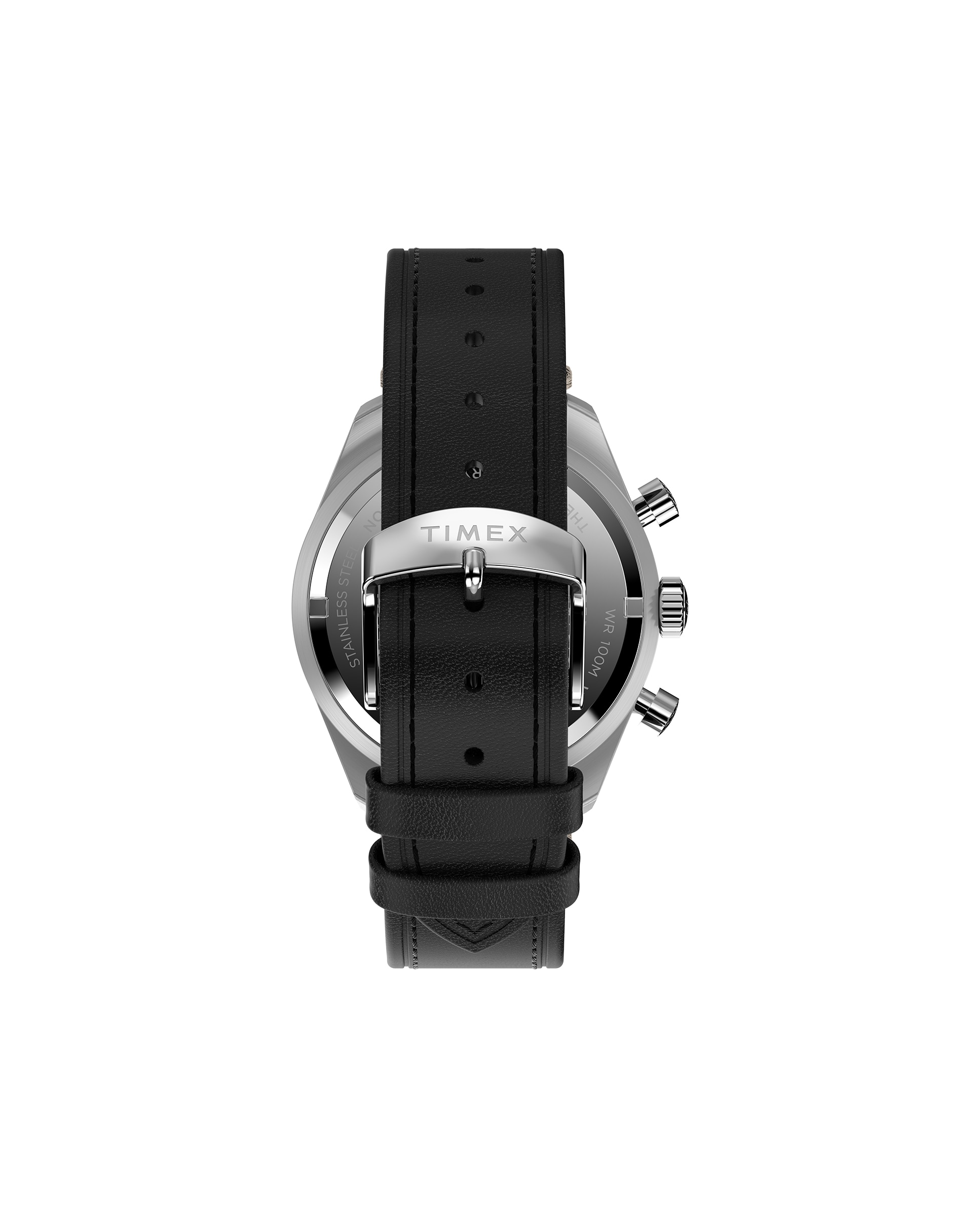 Reloj de hombre waterbury tw2y18600 de piel sintética y correa negra - Timex - Negro Negro-3