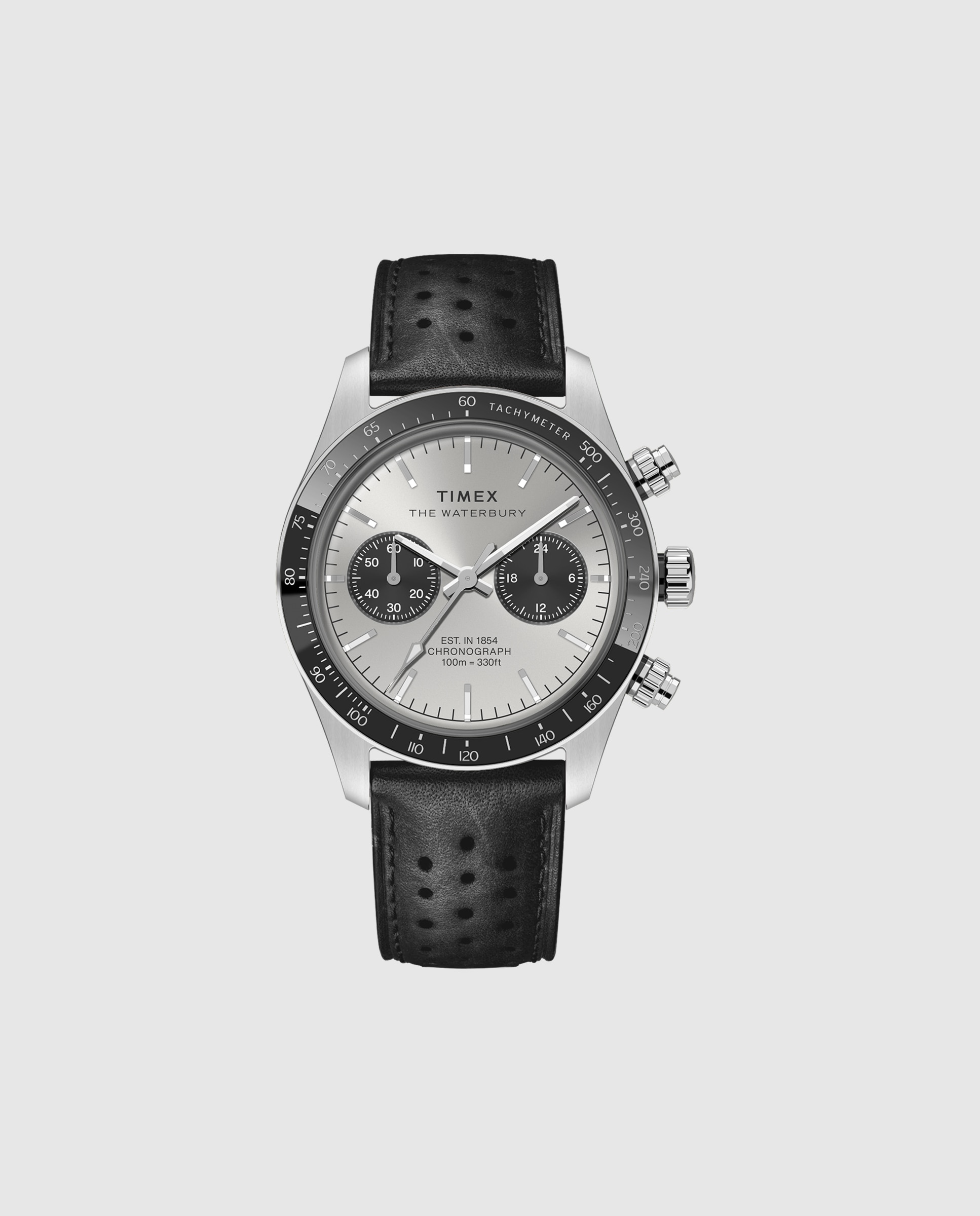 Reloj de hombre waterbury tw2y19300 de piel sintética y correa