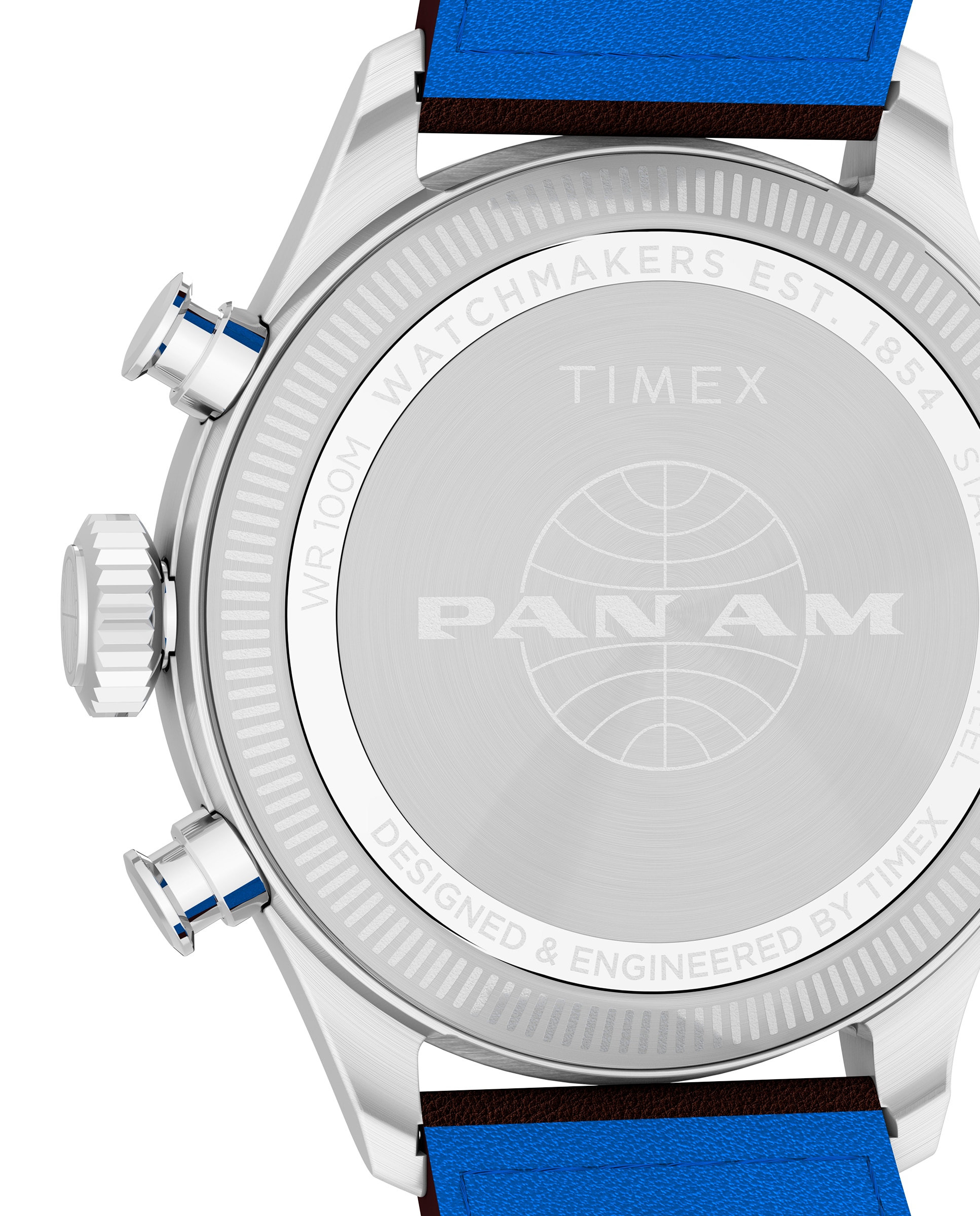 Reloj de hombre waterbury tw2y38700 de piel y correa - Timex - Marrón Marrón-4