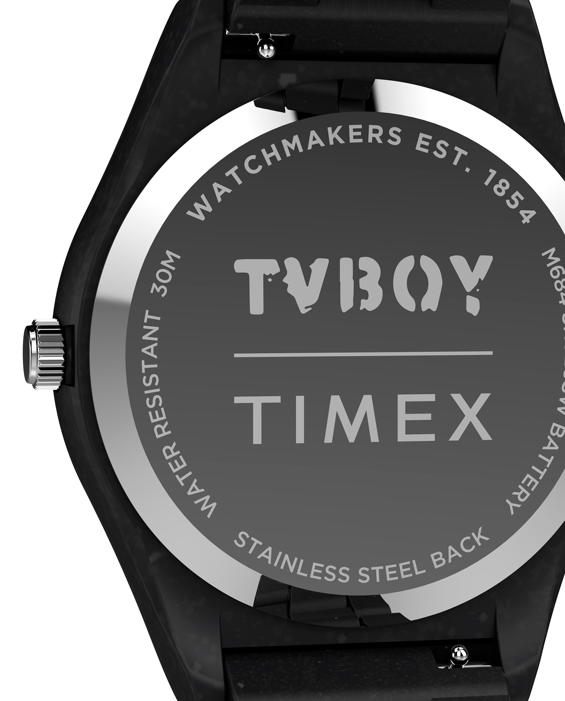 Reloj unisex tvboy tw2y46700 de plástico y correa negra - Timex - Negro Negro-4