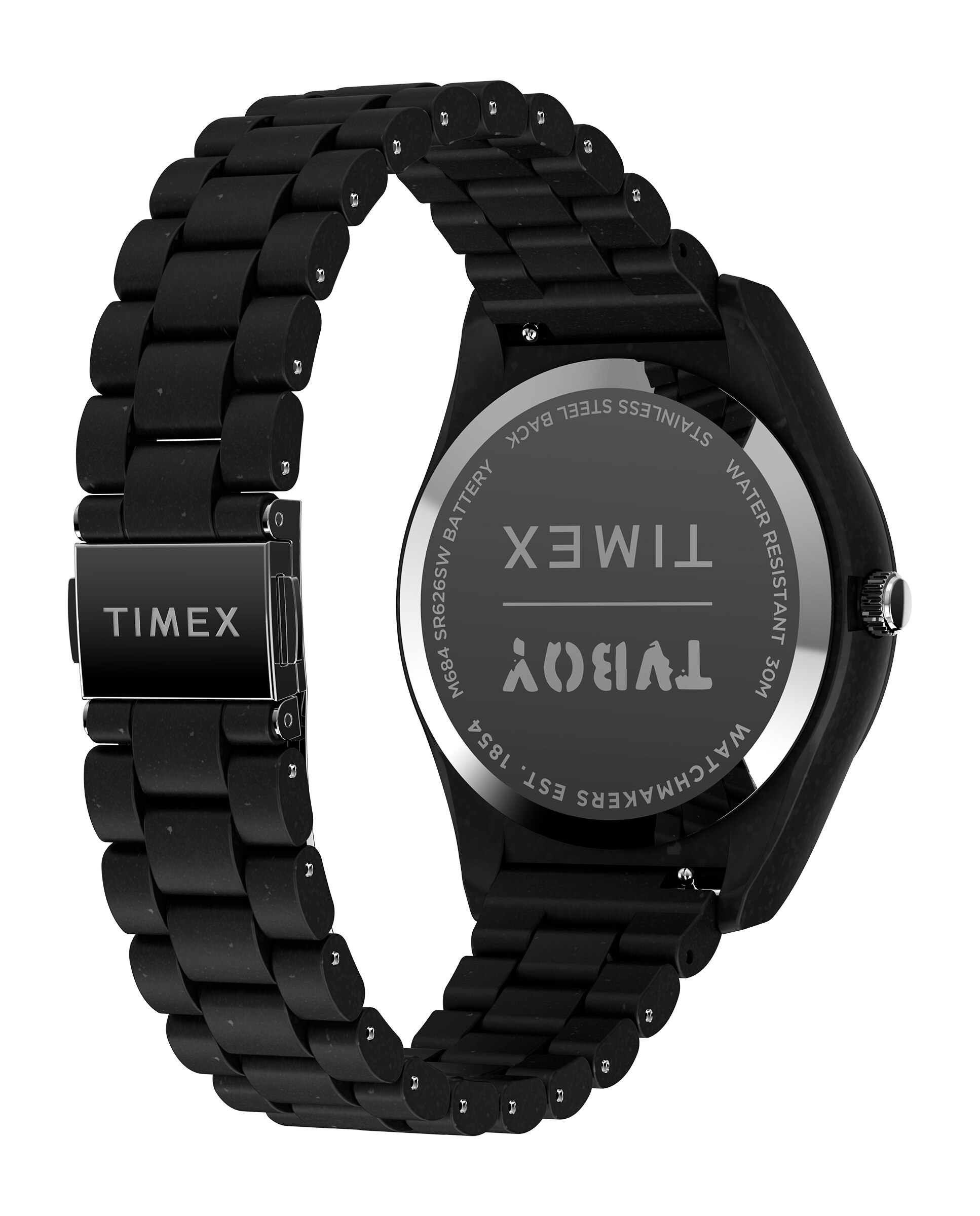 Reloj unisex tvboy tw2y46700 de plástico y correa negra - Timex - Negro Negro-5