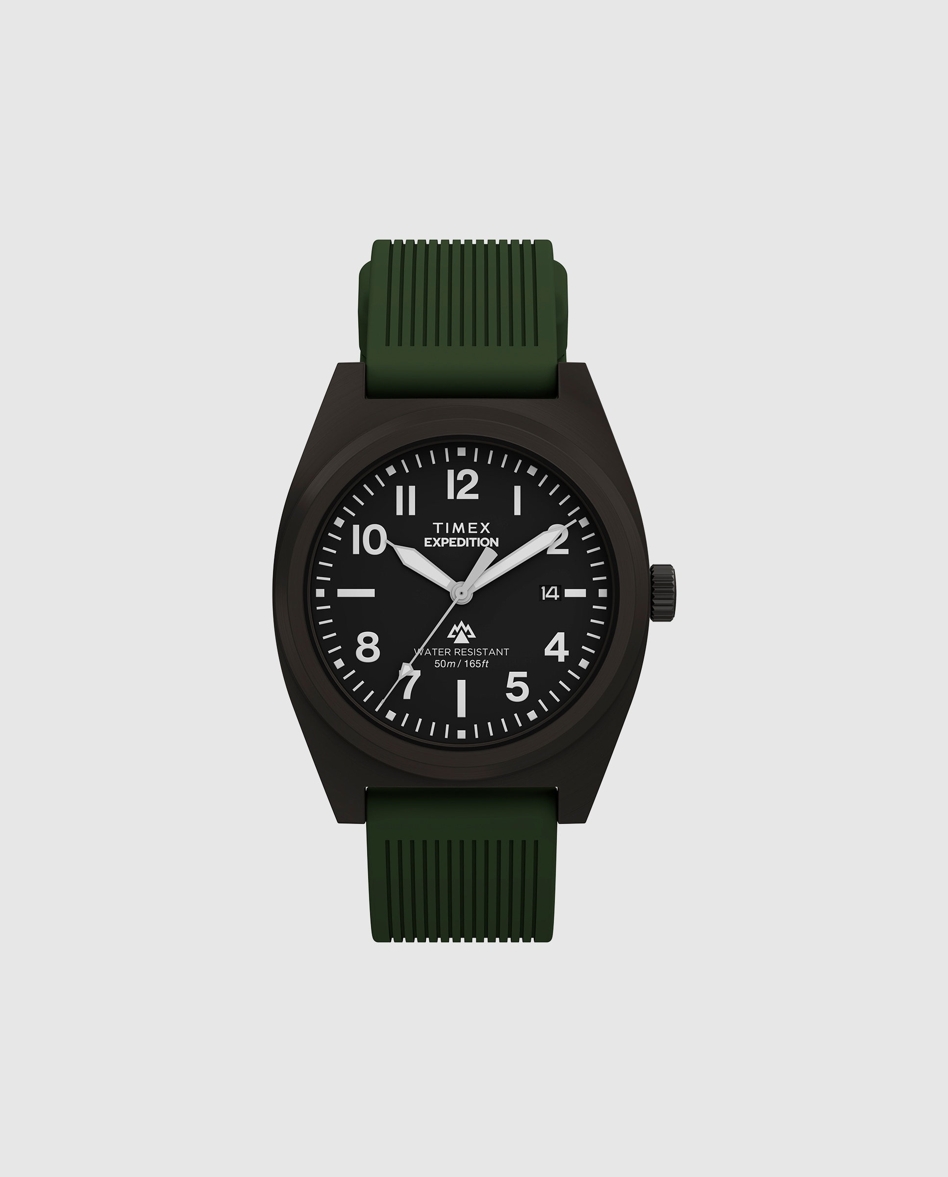 Imagen 0 de Reloj de hombre expedition north tw2y18000 de silicona y correa verde Verde