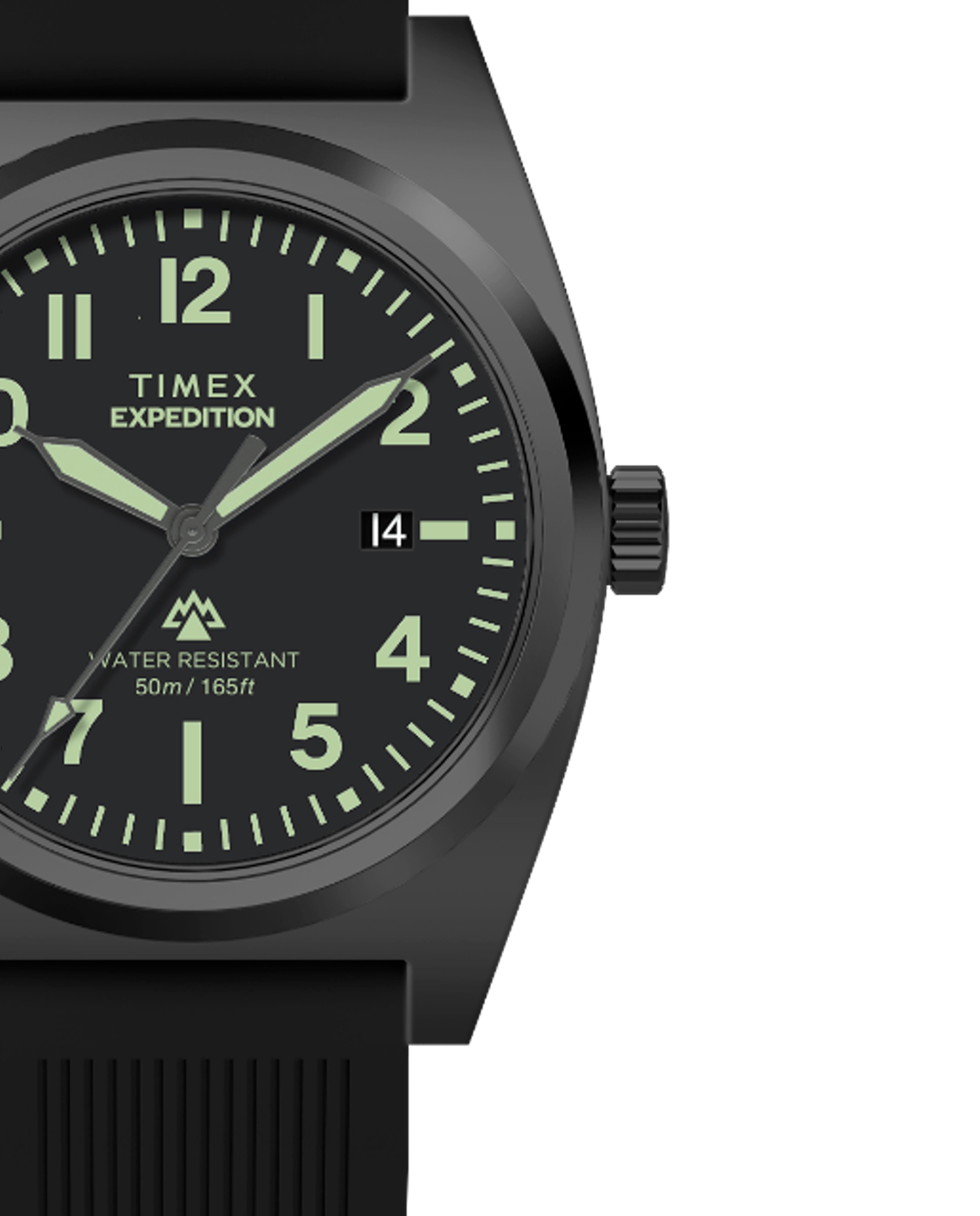 Reloj de hombre expedition north tw2y18100 de silicona y correa negra - Timex - Negro Negro-2