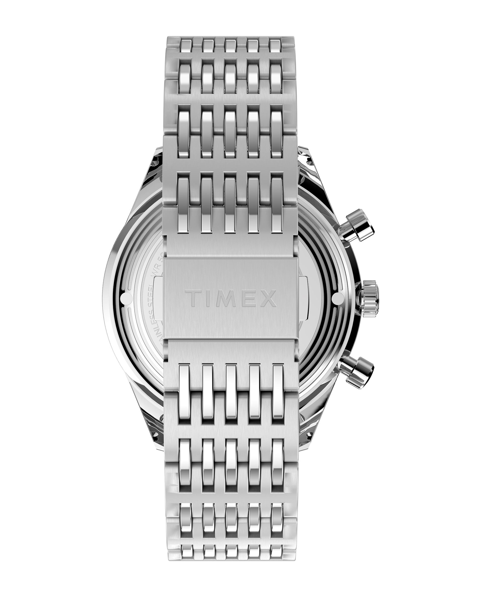 Reloj de hombre marlin tw2y24600 de acero y correa plateada/gris - Timex - Plata Plata-3
