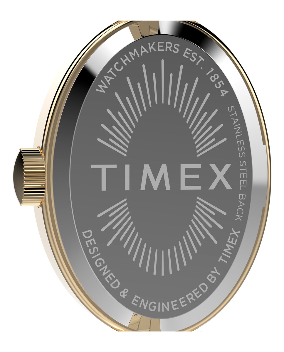 Reloj de mujer Trend TW2Y26700 de acero y correa dorada Oro-4