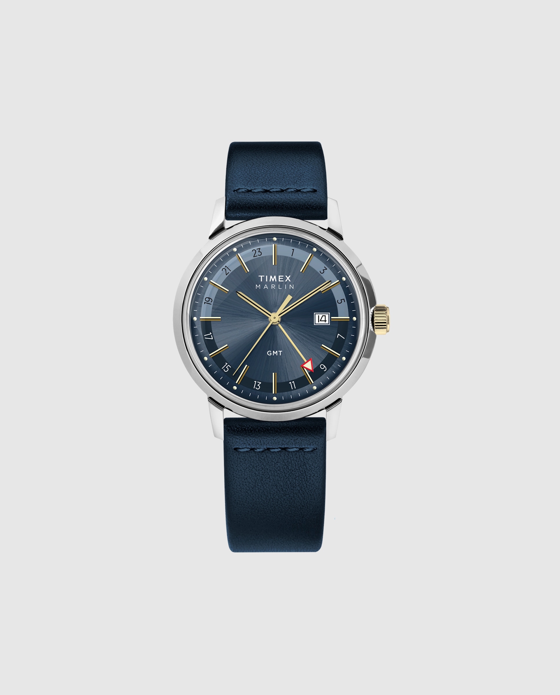 Imagen 0 de Reloj de hombre marlin tw2y47900 de piel sintética y correa azul Azul