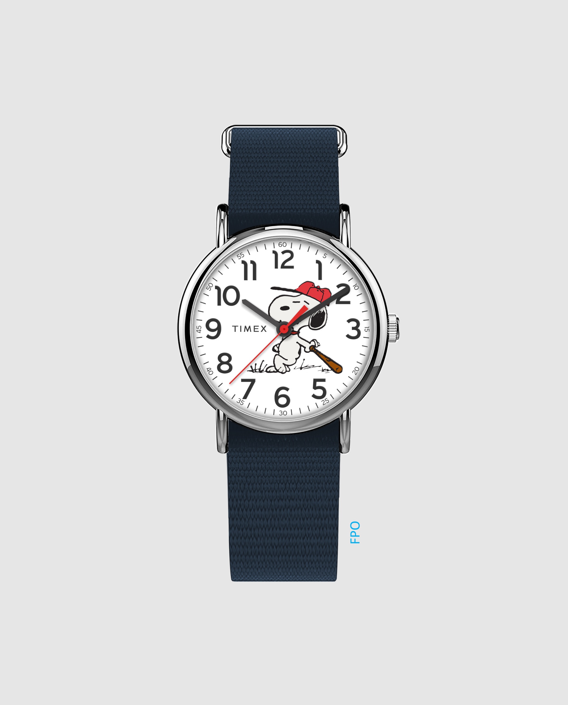 Imagen 0 de Reloj de hombre peanuts tw2y51400 de textil y correa negra Negro