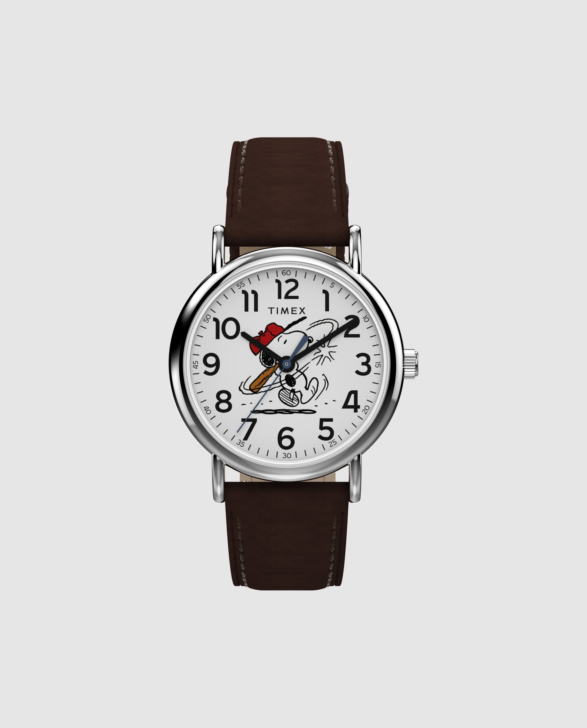 Imagen 0 de Reloj de hombre peanuts tw2y51500 de piel sintética y correa marrón Marrón