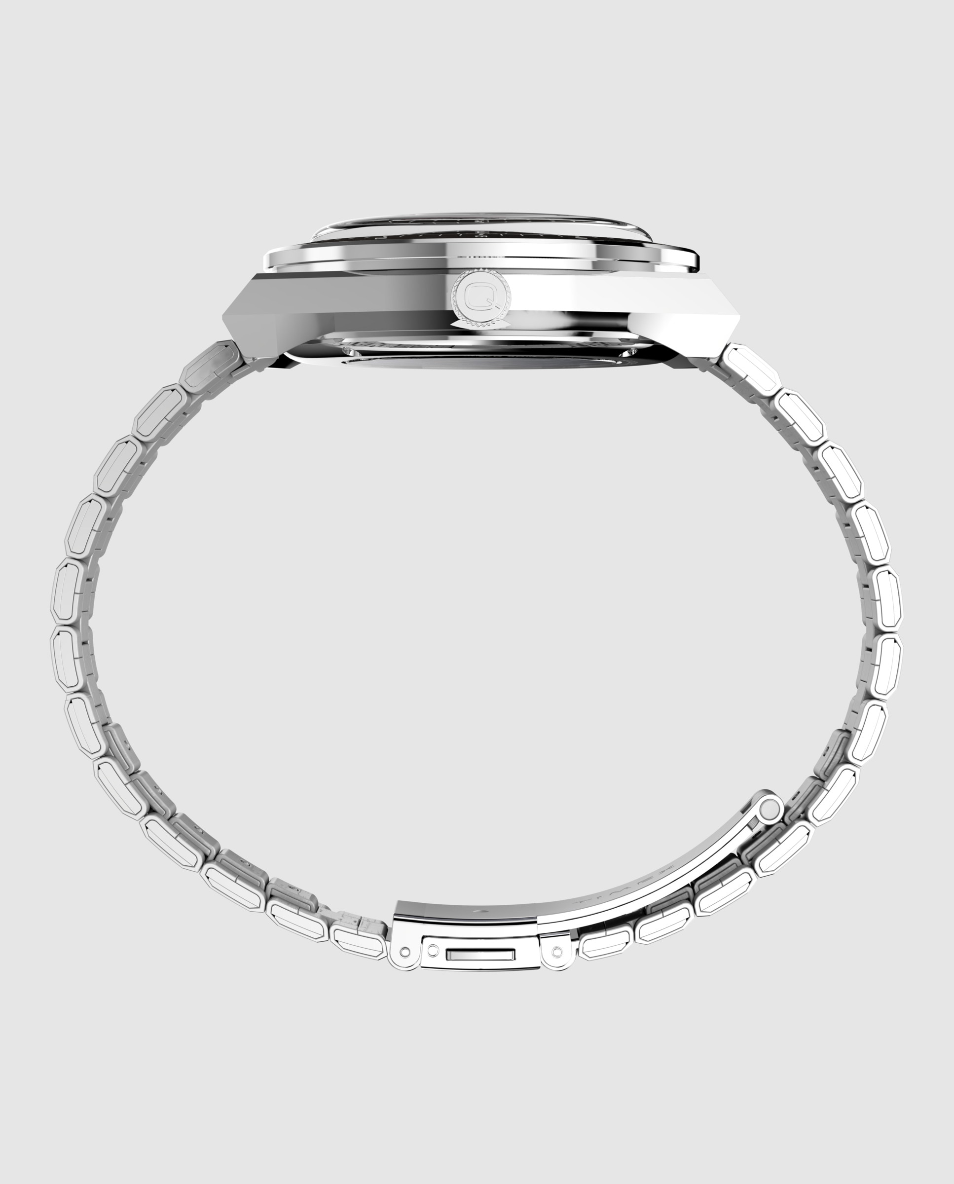 Reloj de hombre q timex tw2y56700 de acero - Plata Plata-2