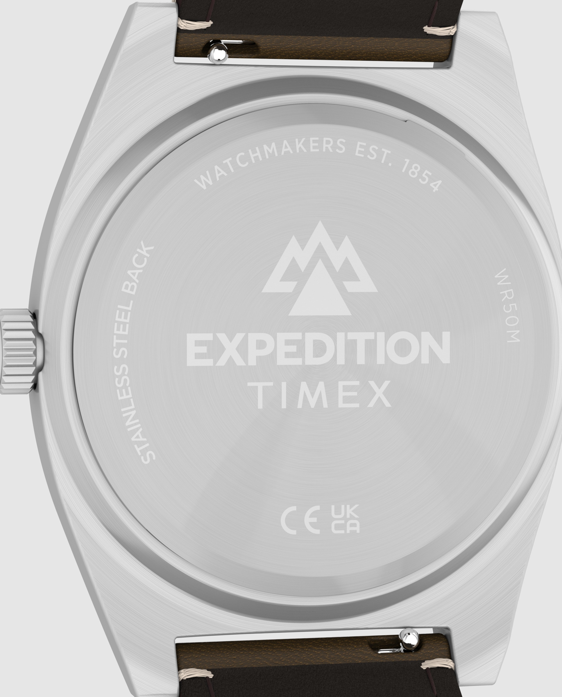 Reloj de hombre expedition north tw2y30600 de ecopiel y correa - Timex - Marrón Marrón-5