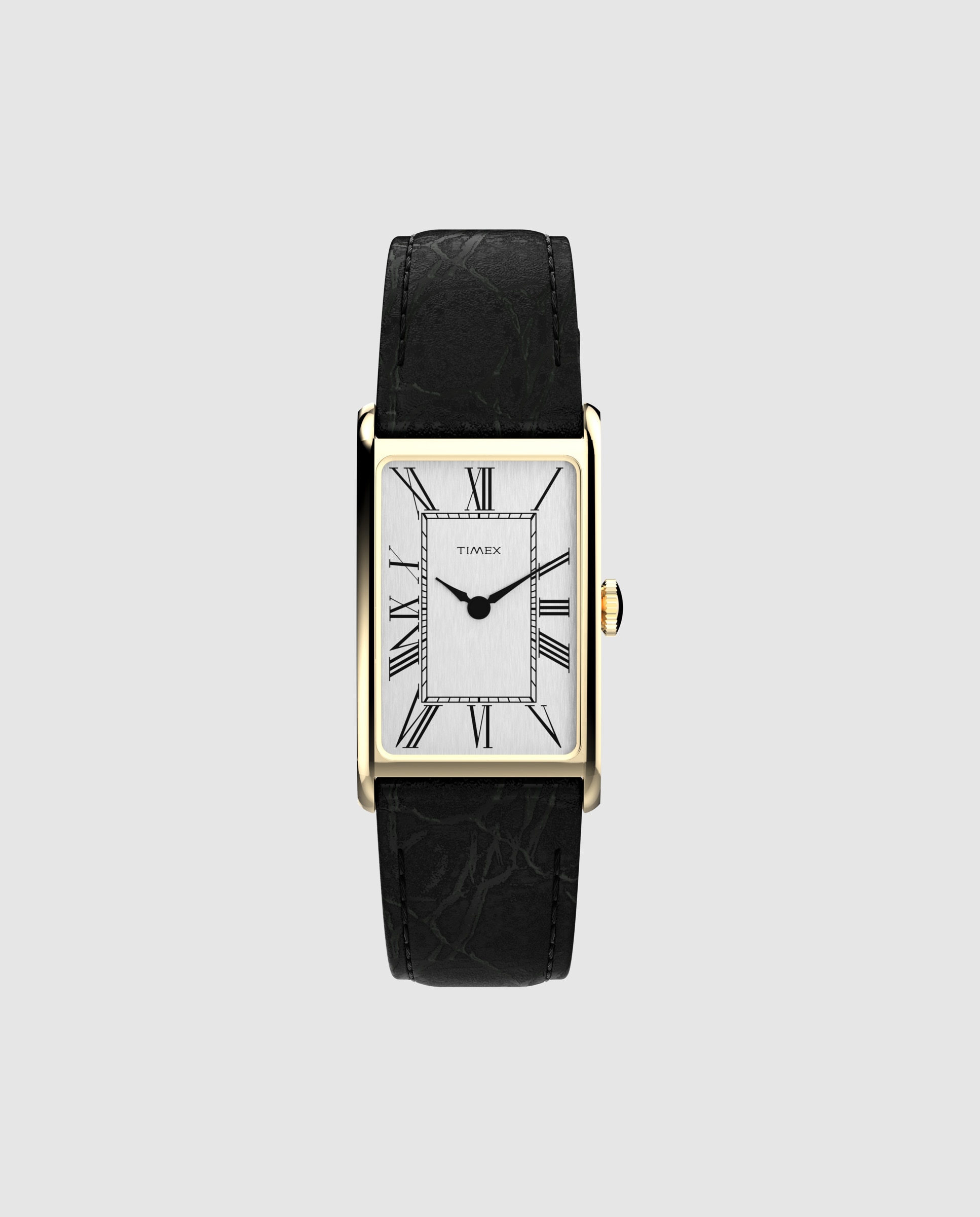 Reloj analógico de hombre lab collab tw2y56200 de piel sintética y correa negra