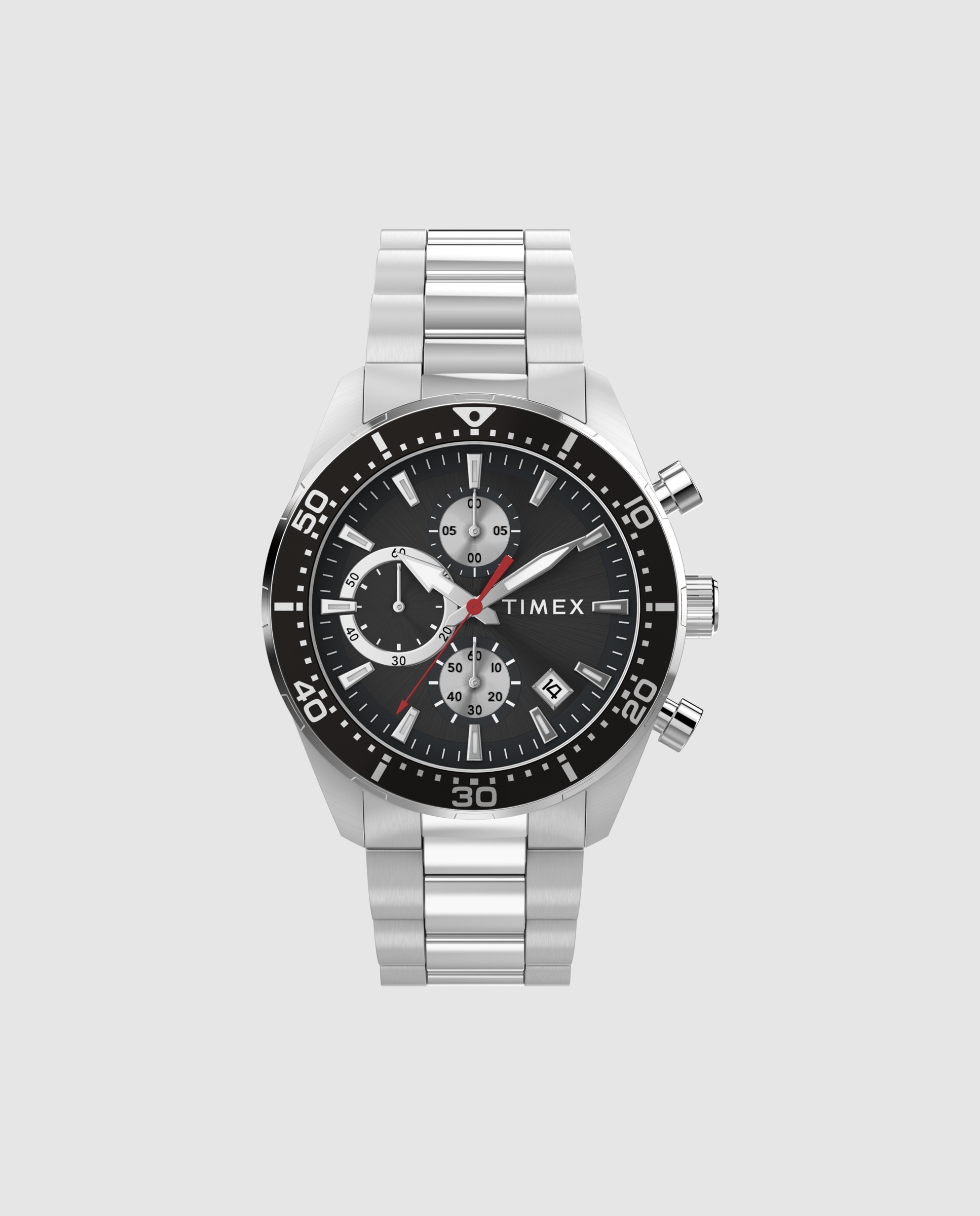 Imagen 0 de Reloj de hombre trend tw2y56900 de acero y correa plateada/gris Plata