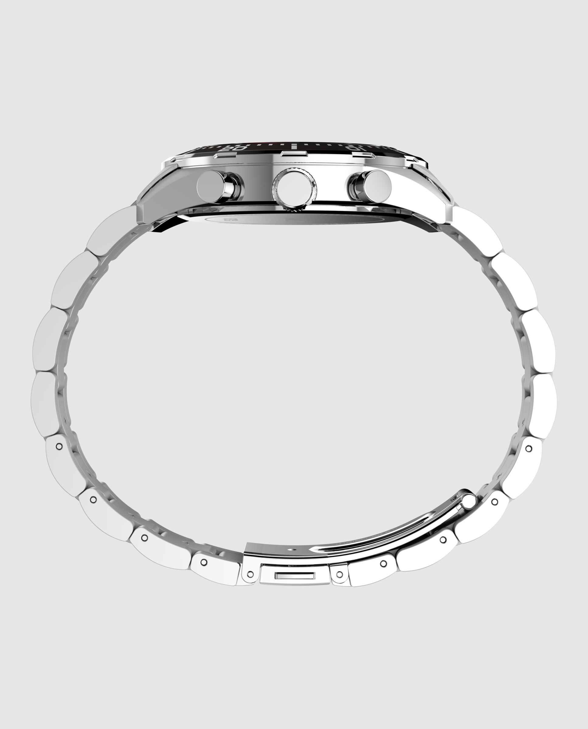 Reloj de hombre trend tw2y56900 de acero y correa plateada/gris - Timex - Plata Plata-2