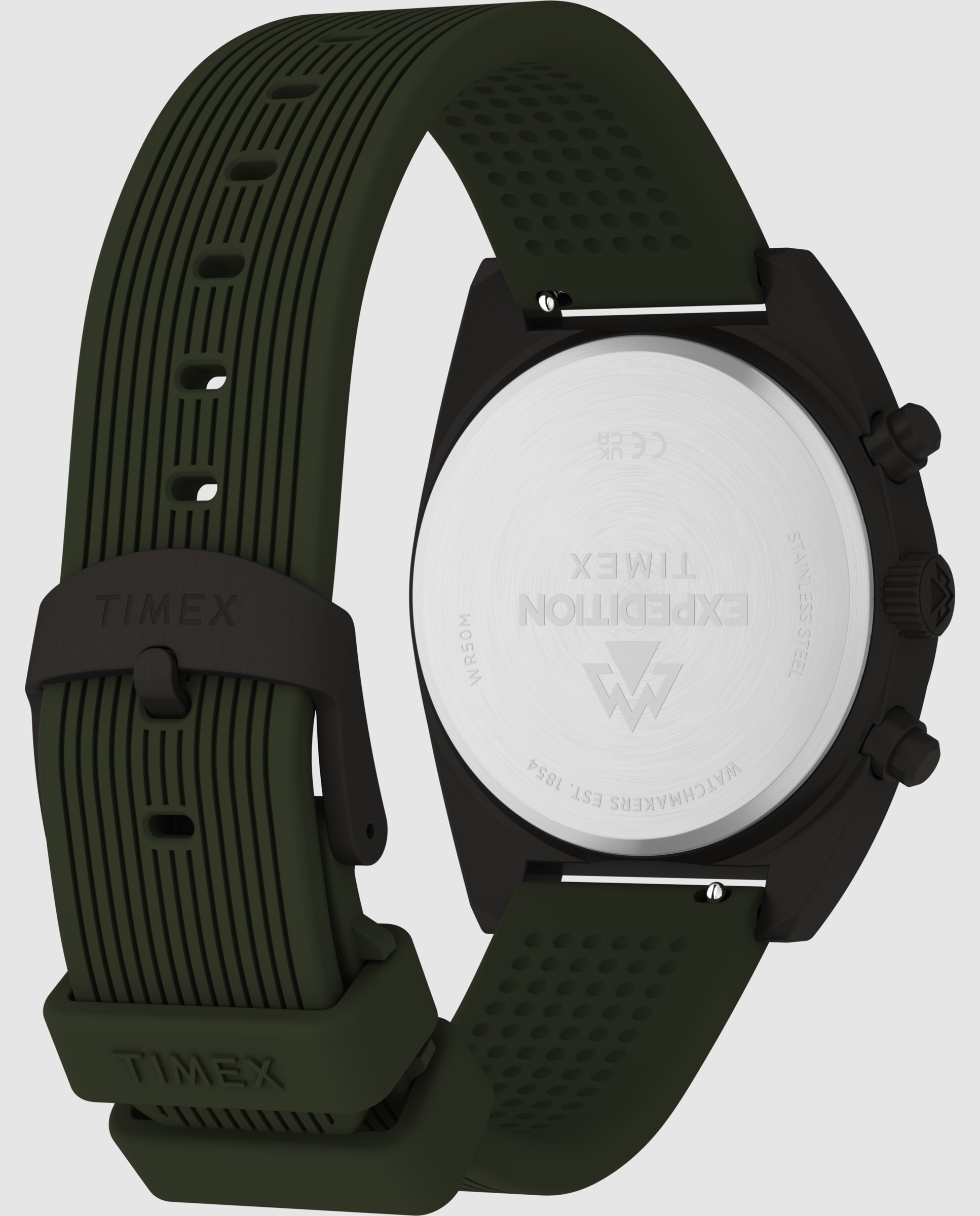 Reloj de hombre expedition north tw2y61100 de silicona y correa - Timex - Verde Verde-3