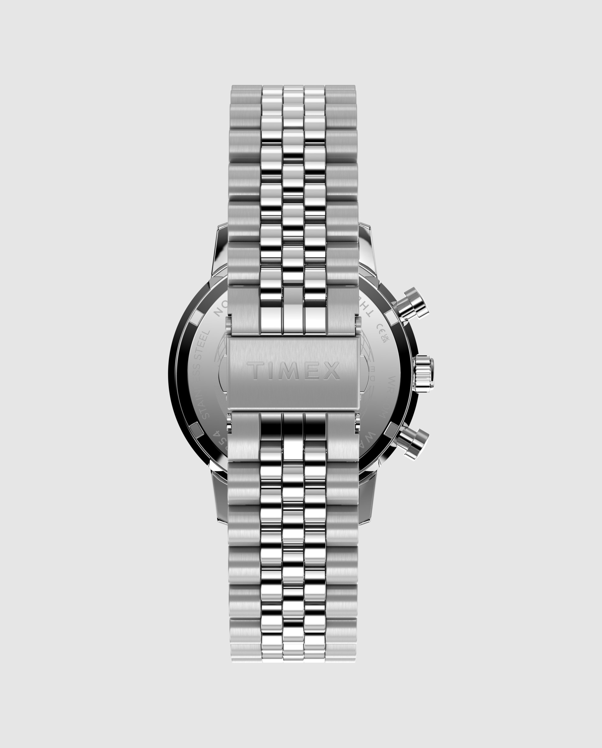 Reloj de hombre marlin tw2y66500 de acero y correa plateada/gris - Timex - Plata Plata-4