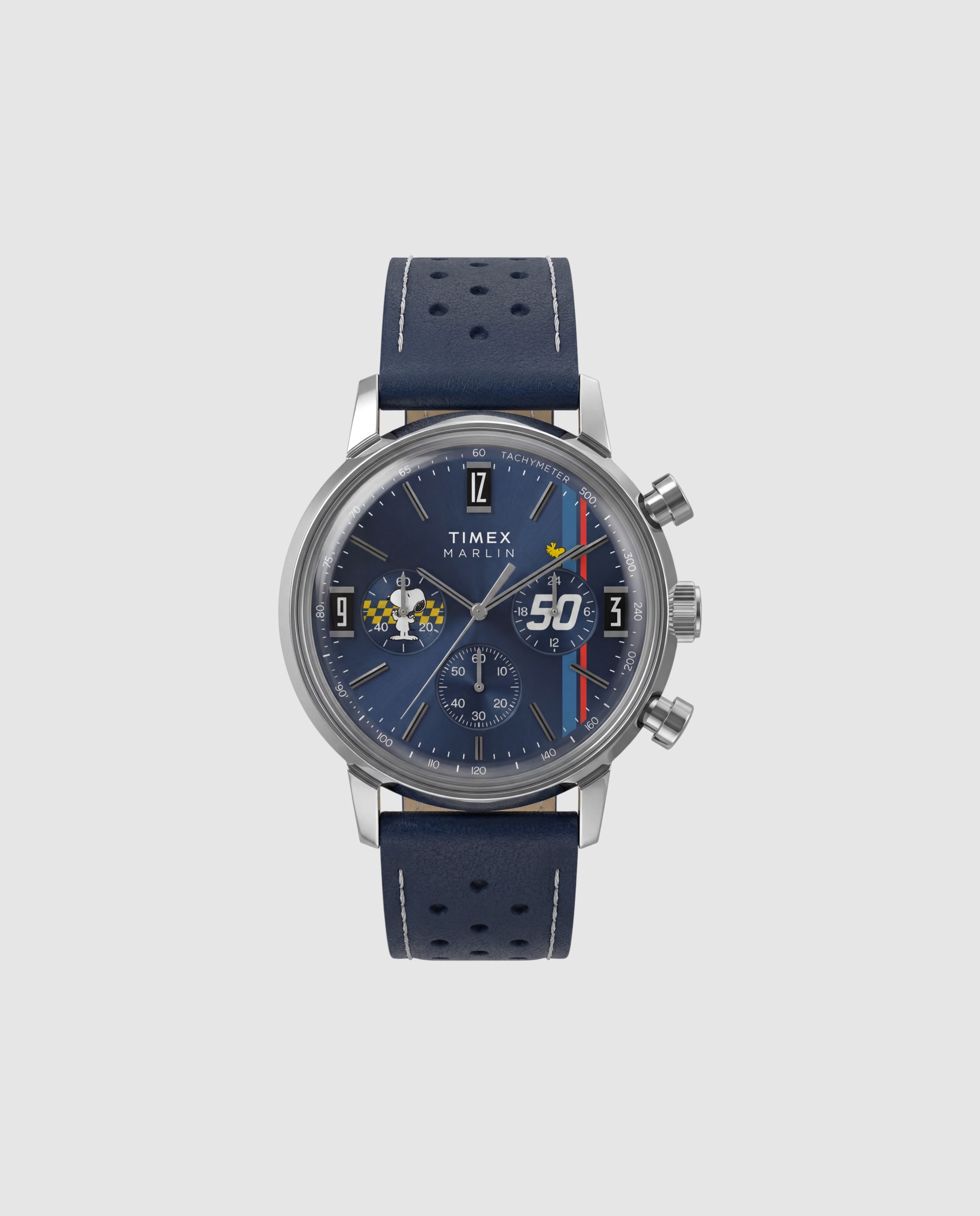 Imagen 0 de Reloj de hombre peanuts tw2y85300 de piel y correa azul Azul