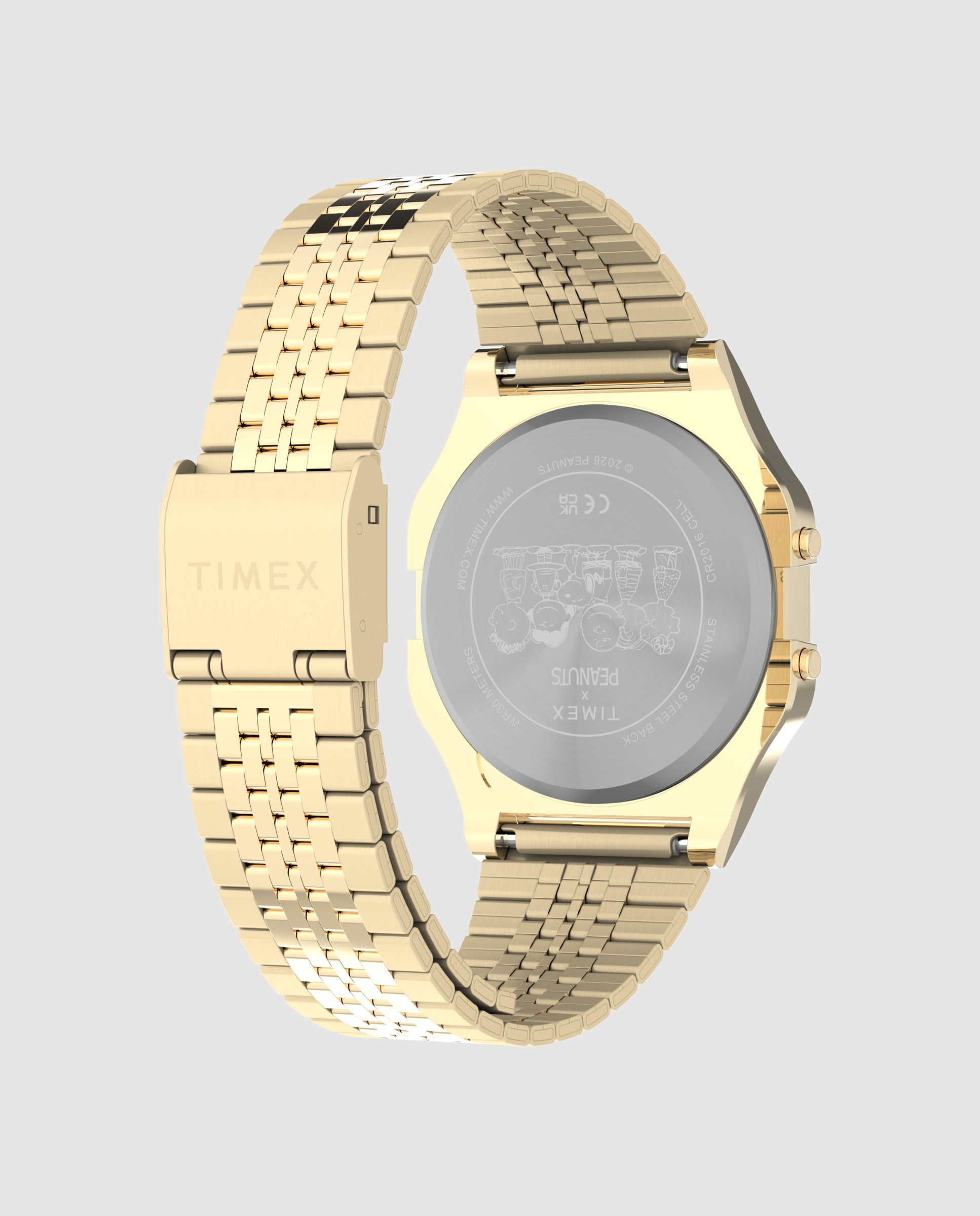 Reloj unisex peanuts tw2y76800 de acero - Timex - Oro Oro-3