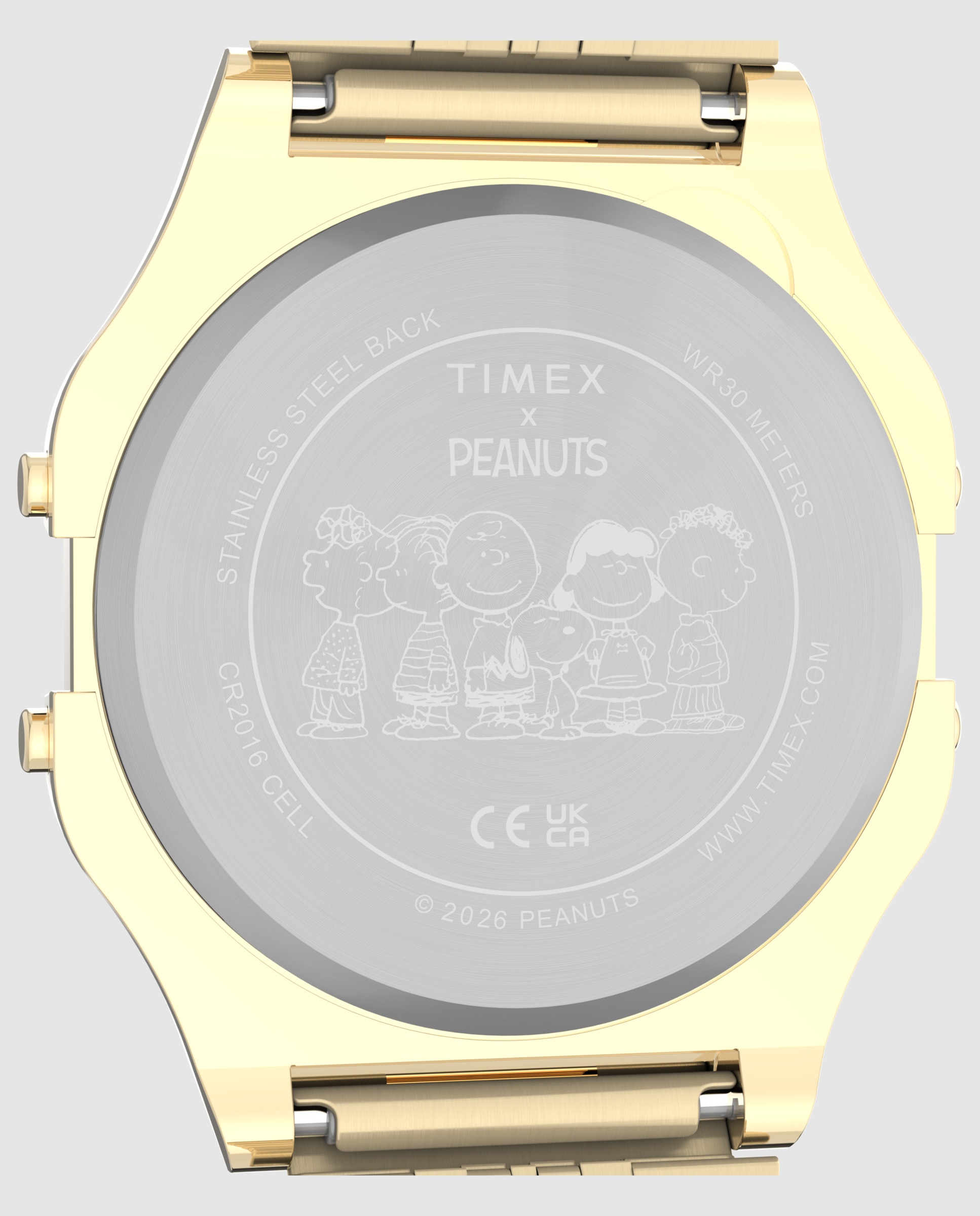 Reloj unisex peanuts tw2y76800 de acero - Timex - Oro Oro-4
