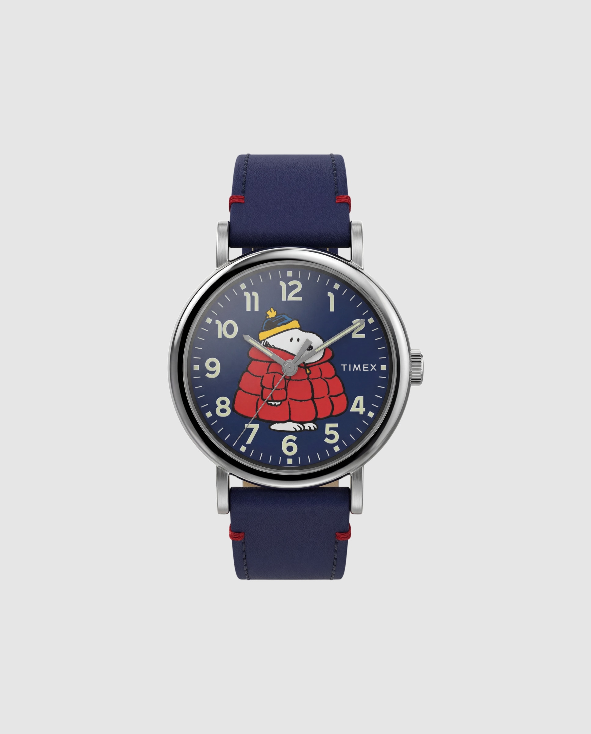 Imagen 1 de Reloj de hombre peanuts tw2y85700 de piel - Timex - Marrón Marrón