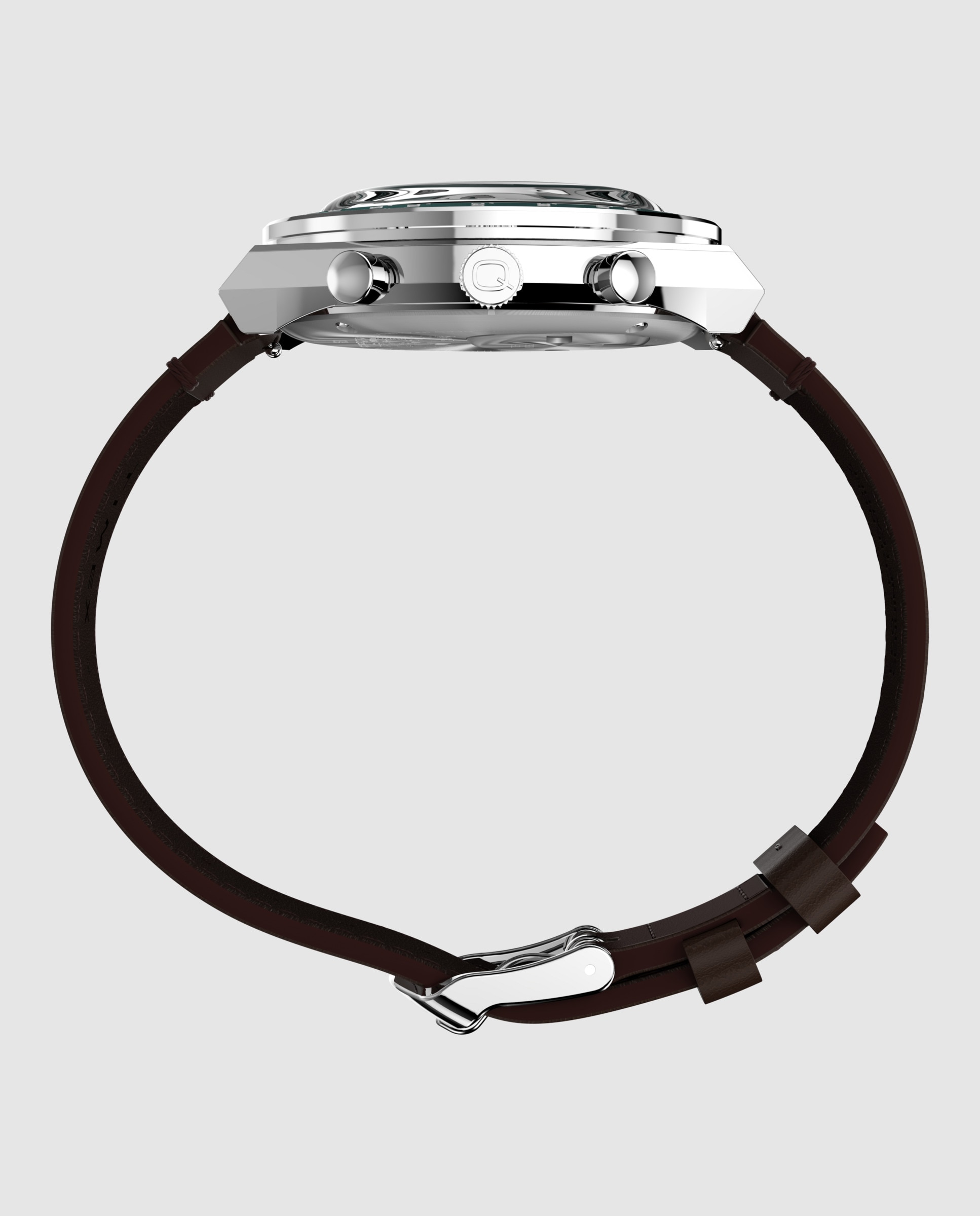 Reloj de hombre peanuts tw6a04400 de piel y correa - Timex - Marrón Marrón-2