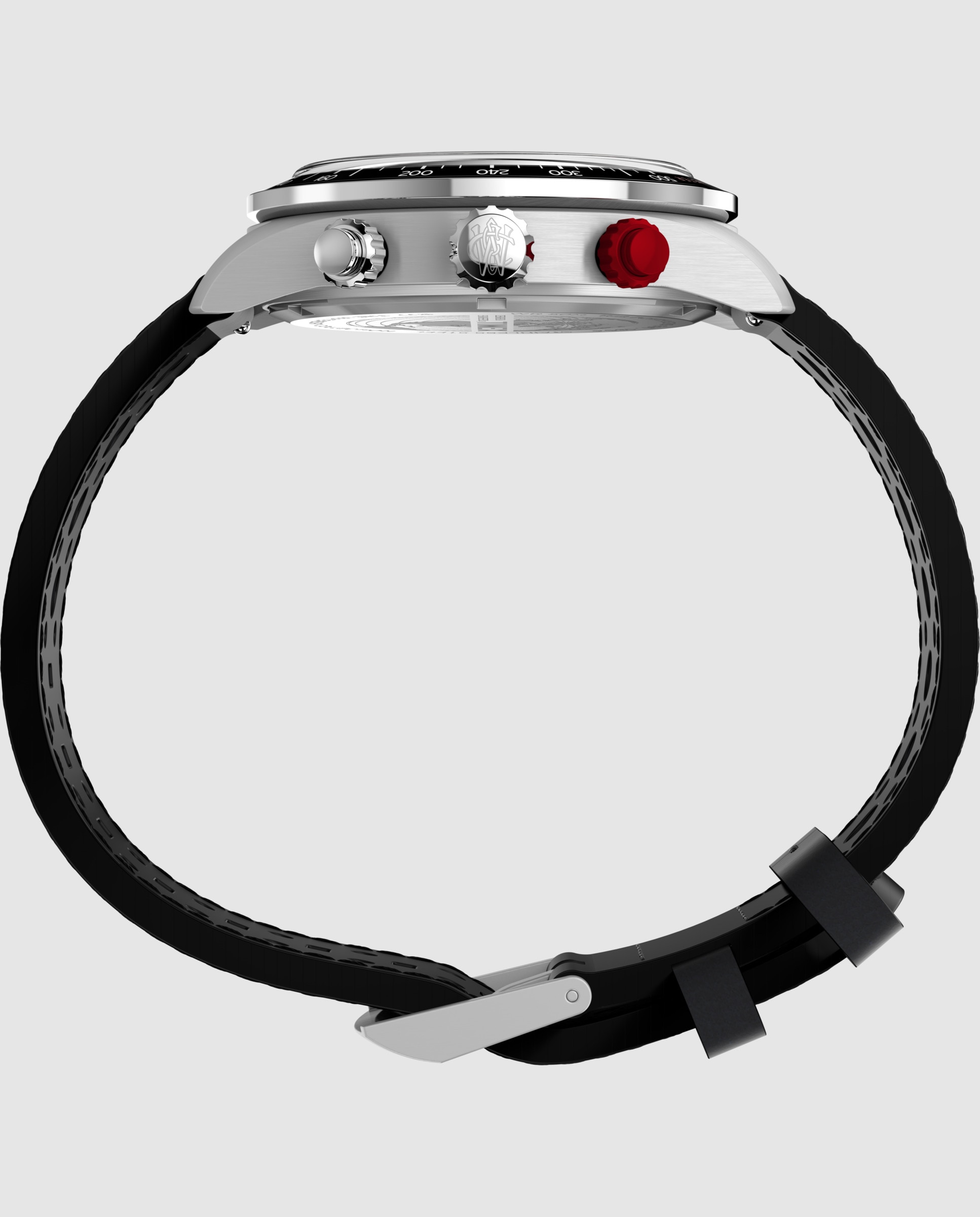 Reloj de hombre waterbury heritage tw2y93300 de piel y correa plateada/gris - Timex - Plata Plata-2