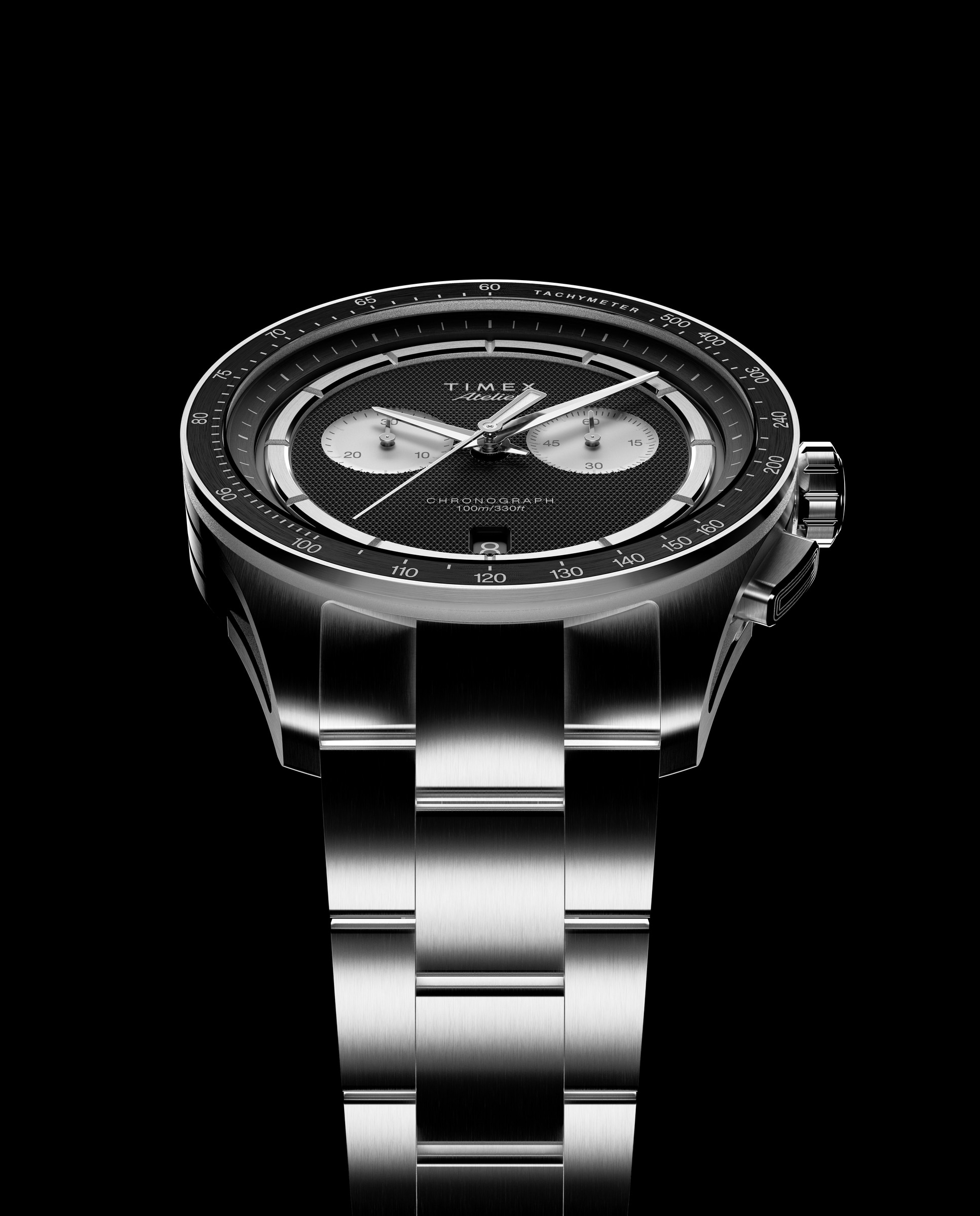 Reloj de hombre atelier tw6a06900 de acero y correa plateada/gris - Timex - Plata Plata-6