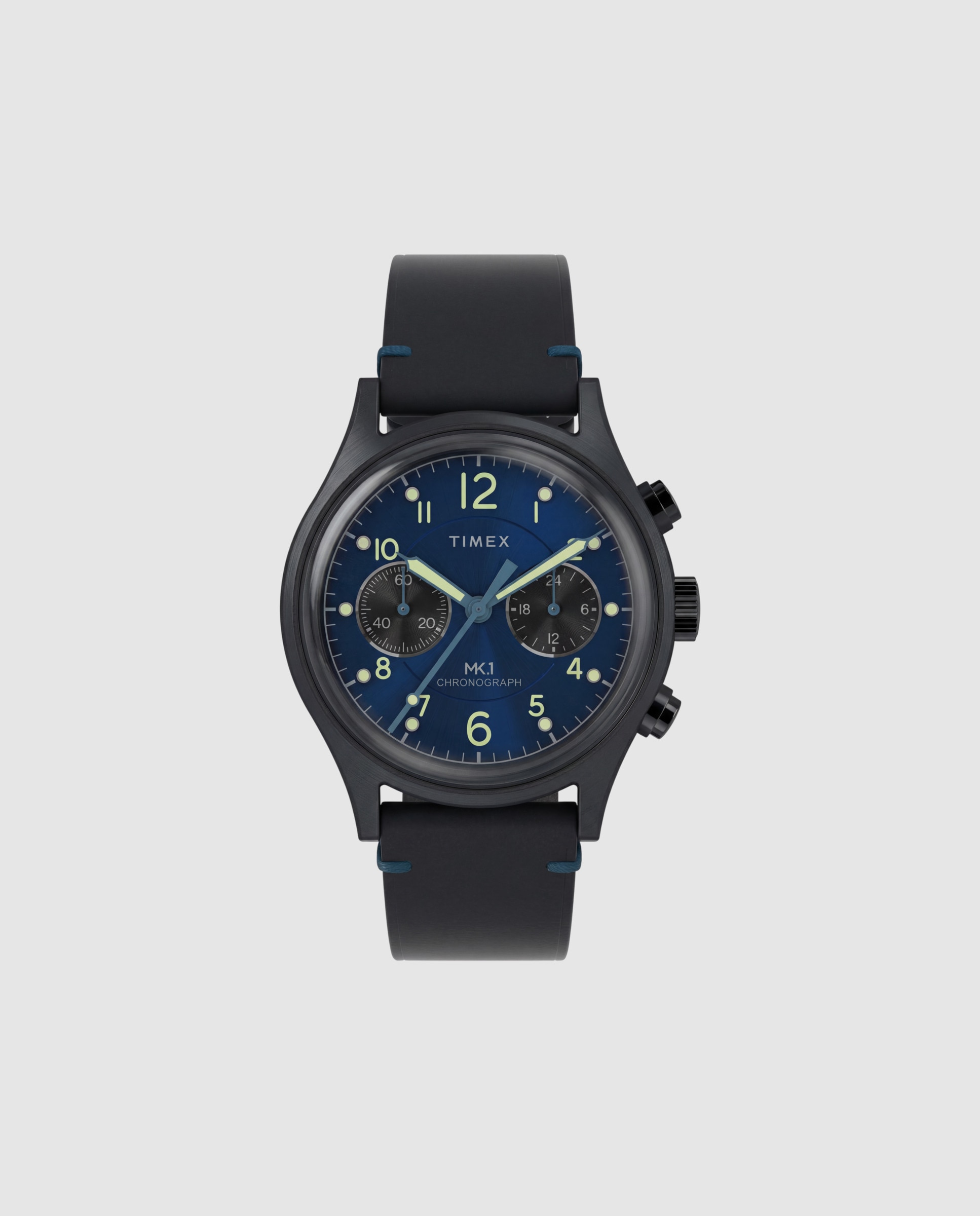 Imagen 1 de Reloj de hombre mk1 tw2y71300 de piel - Timex - Negro Negro