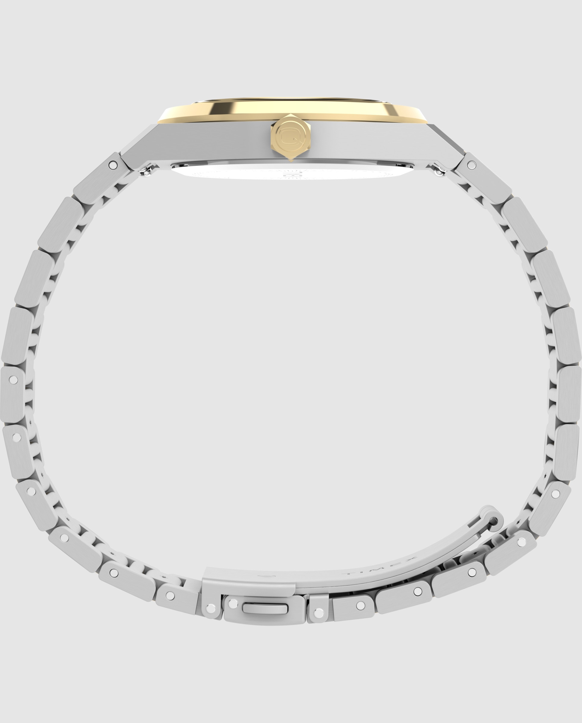 Reloj de mujer q timex tw2y81900 de acero y correa plateada/gris - Plata Plata-2
