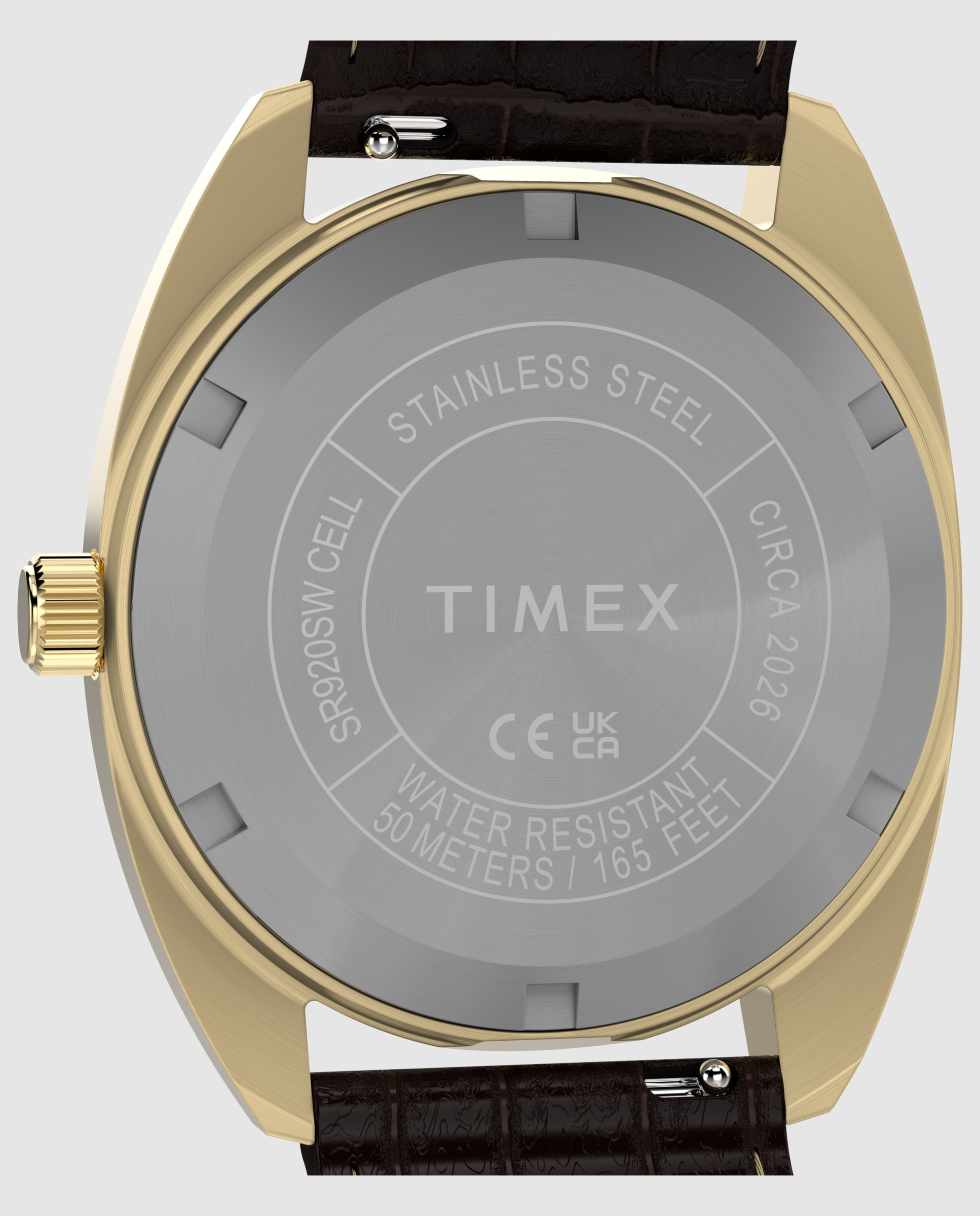 Reloj de hombre lab collab tw2y82100 de piel y correa - Timex - Marrón Marrón-4
